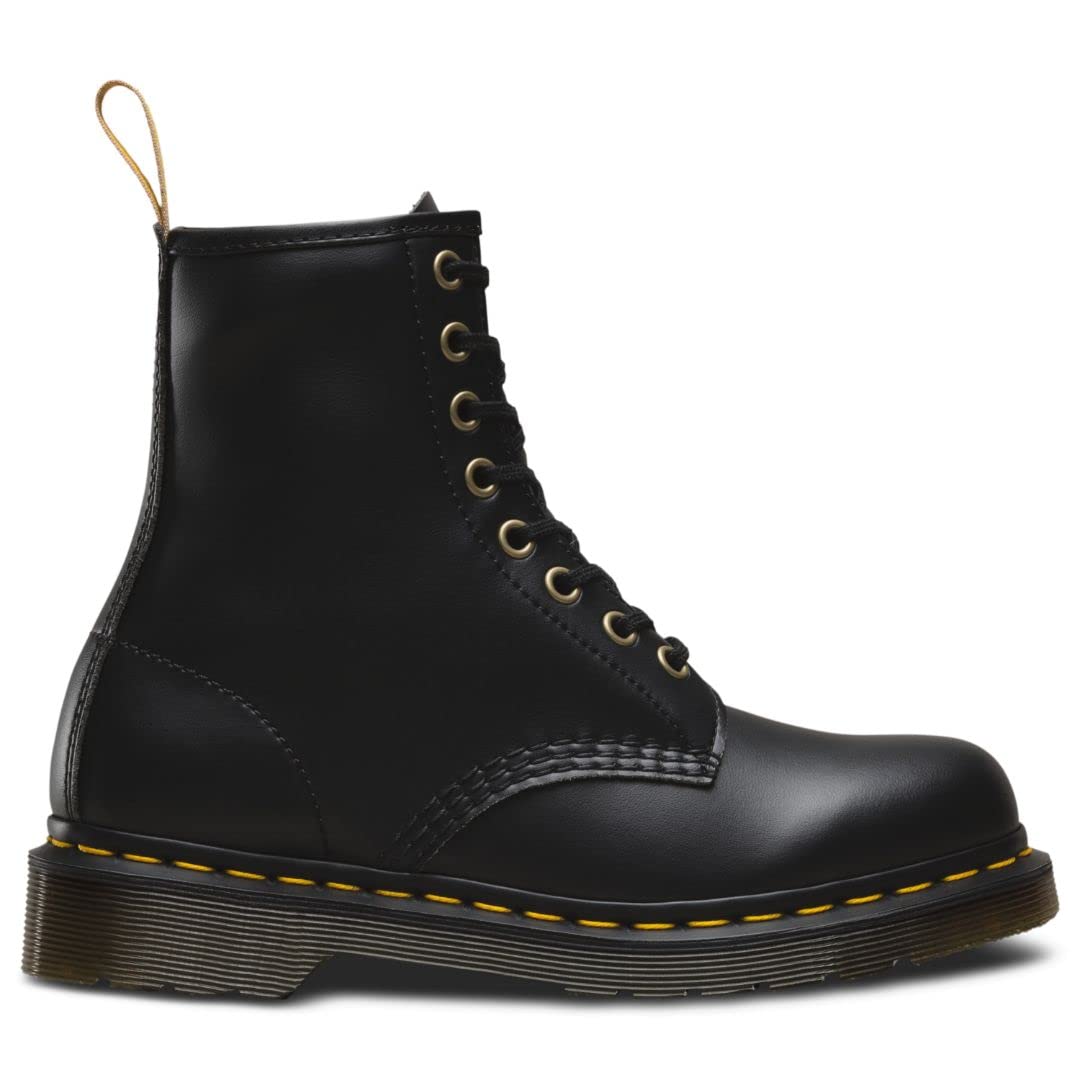Dr. Martens Unisex-Adult Vegan 1460 8 Eye Boot: 11 Women/10 Men Black Felix Rub Off