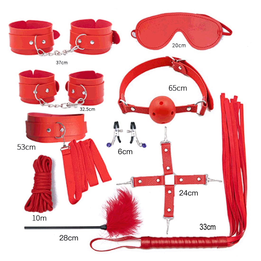 32Pcs SM Bondage Restraint Vibrator Silicone Anal Plug Dildo Sex Toys for Butt plug2 Color: 32Pcs SM Bondage Restraint Vibrator Silicone Anal Plug Dildo Sex Toys for Butt plug2 Color