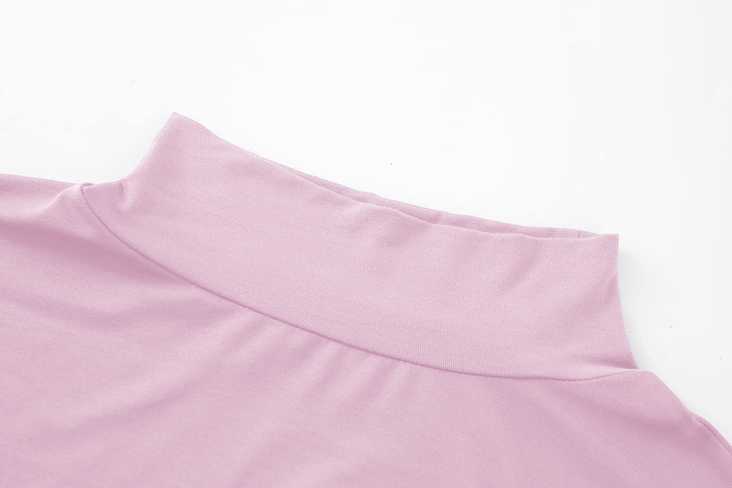 Kindcall Lightweight Mock Turtleneck Crop Tops Long Sleeve Casual Base Layer for Women: Kindcall Lightweight Mock Turtleneck Crop Tops Long Sleeve Casual Base Layer for Women