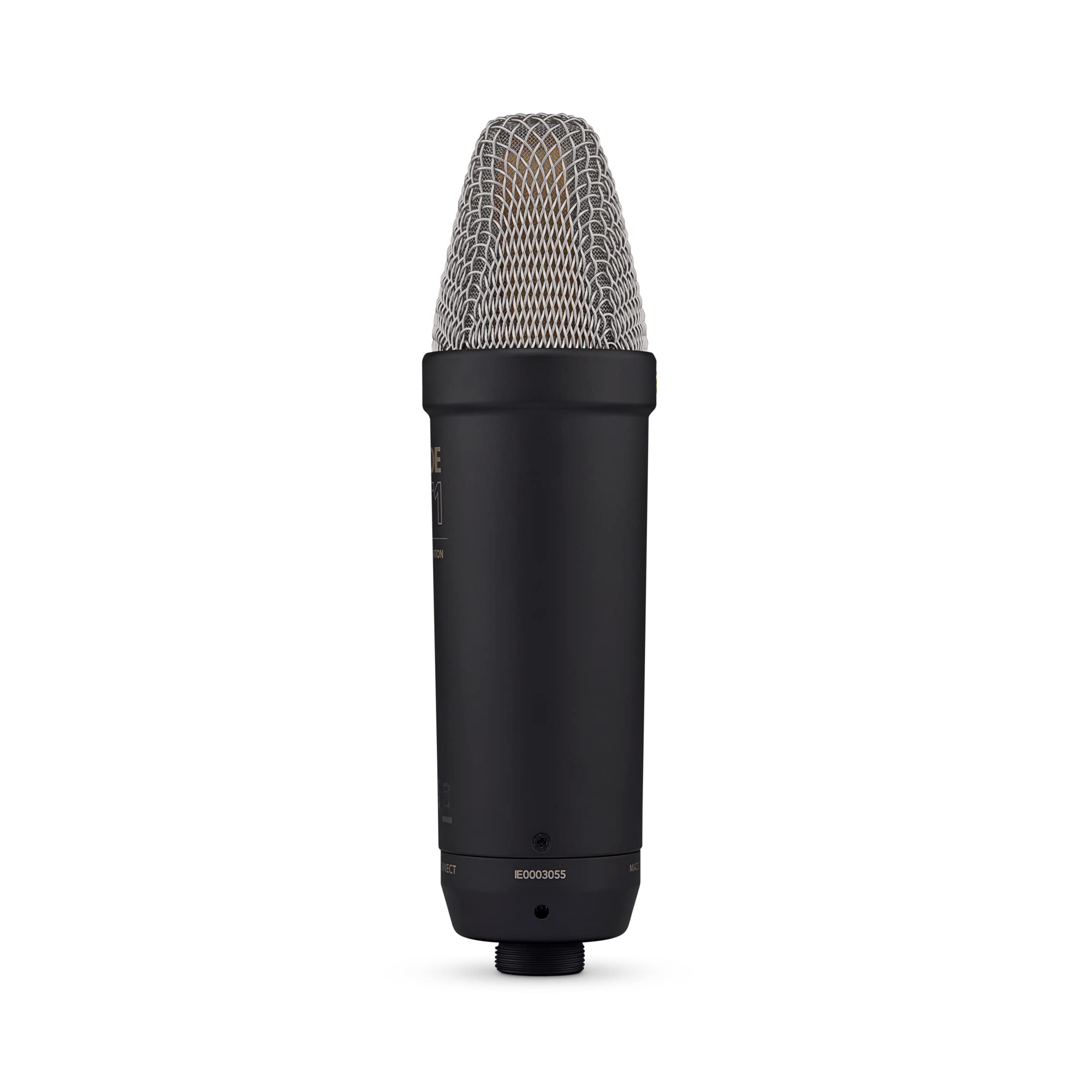 RØDE NT1 5th Generation Large-diaphragm Studio Condenser Microphone with XLR and USB Outputs, Shock Mount and Pop Filter for Music Production, Vocal Recording and Podcasting (Black): NT1 5th Gen Black