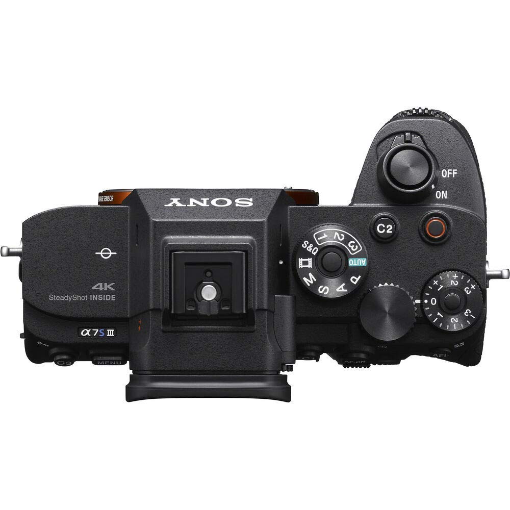 Sony Alpha a7S III Mirrorless Digital Camera (Body Only) (ILCE7SM3/B) + Sony FE 24-70mm Lens + 64GB Memory Card + NP-FZ-100 Battery + Corel Photo Software + Case + External Charger + More (Renewed)