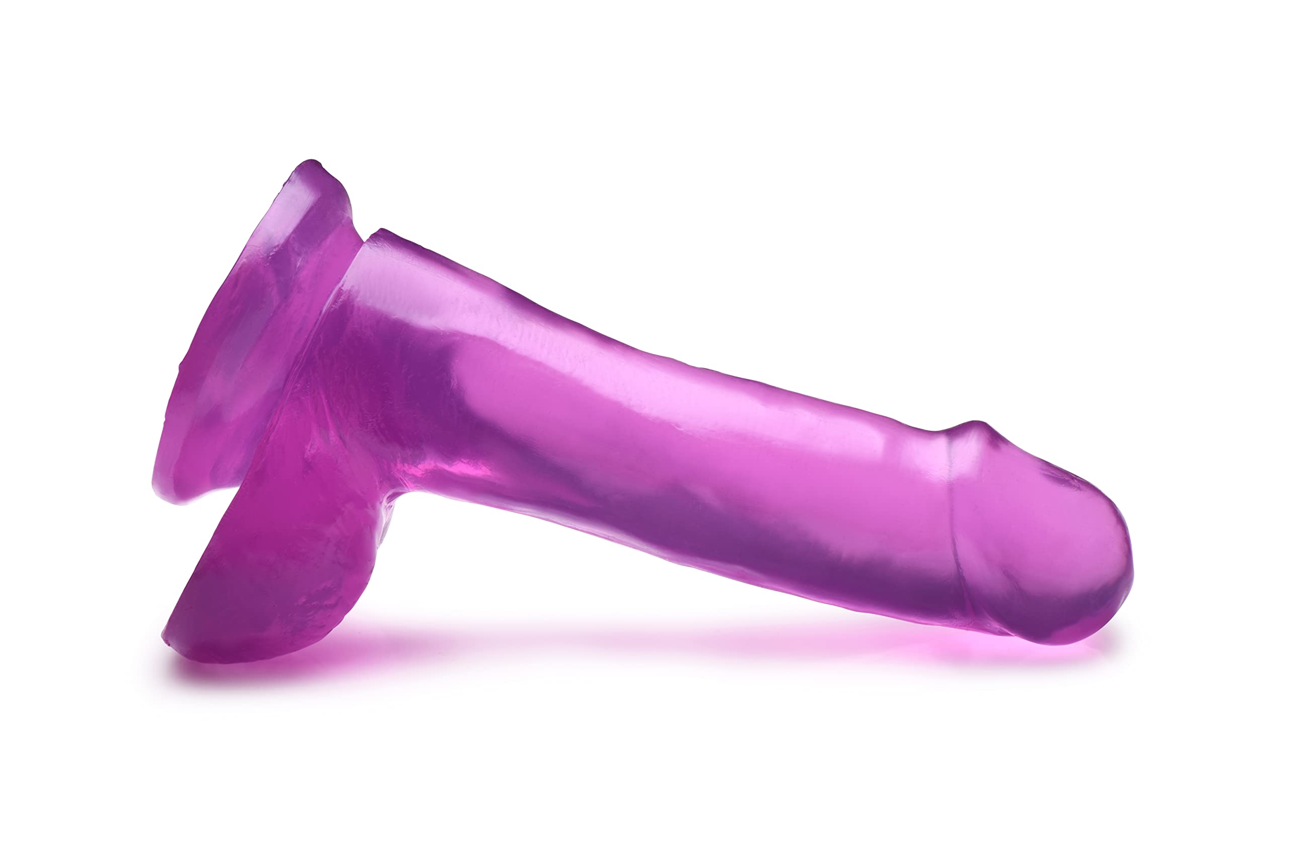 Lynx 6 Inch Ice Dildo with Balls Made in USA,