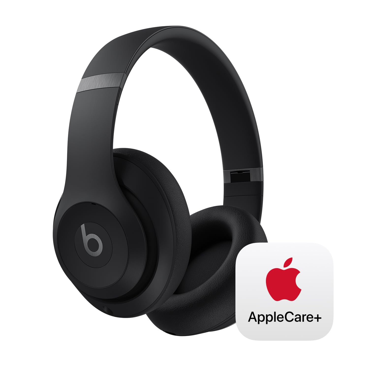 Beats Studio Pro - Wireless Bluetooth Noise Cancelling Headphones - Personalized Spatial Audio, USB-C Lossless Audio, Apple & Android Compatibility, Up to 40 Hours Battery Life - Sandstone: Black Studio Pro With AppleCare+ (2 Years)