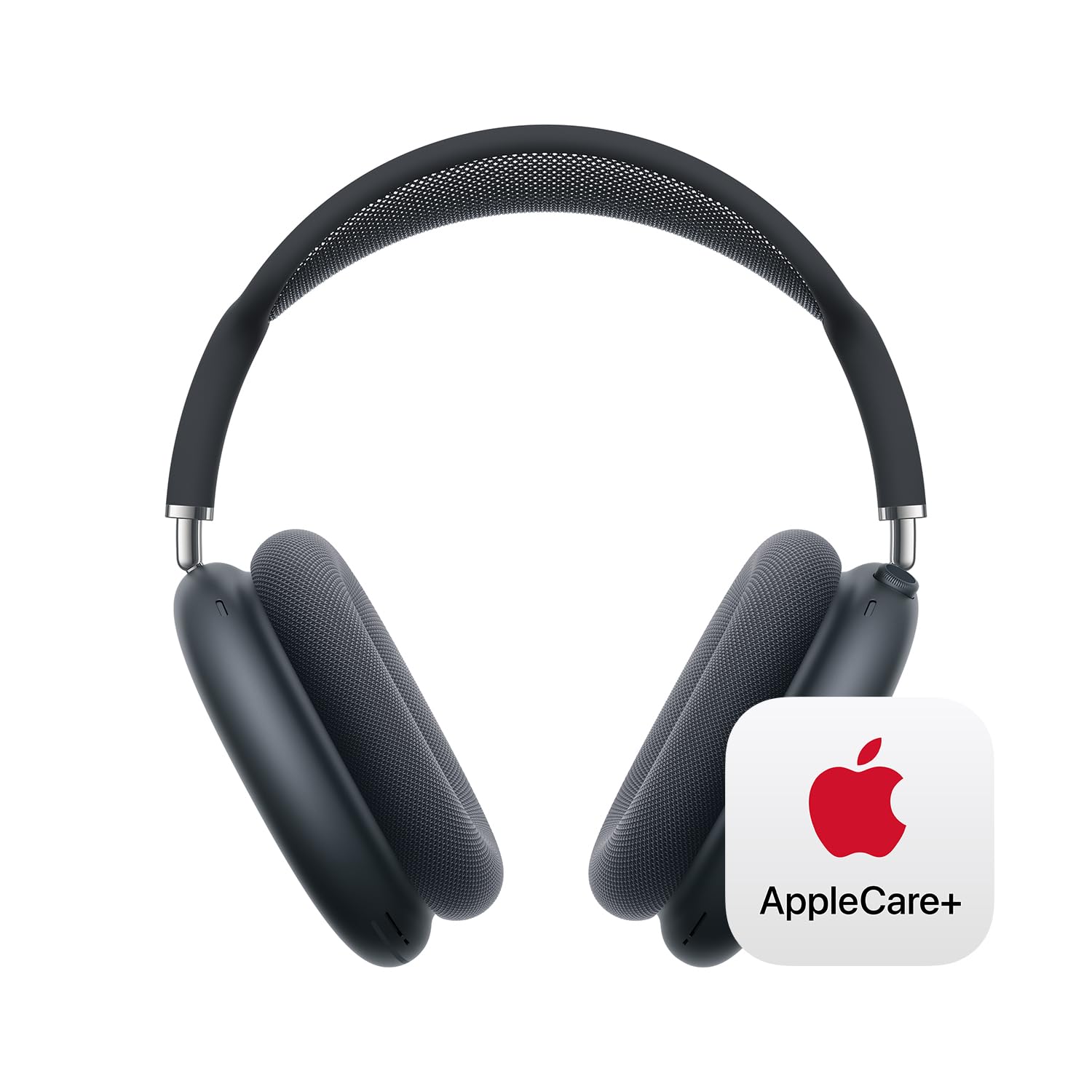Apple AirPods Max Wireless Over-Ear Headphones, Active Noise Cancelling, Transparency Mode, Personalized Spatial Audio, Dolby Atmos, Bluetooth Headphones for iPhone – Space Gray: USB-C Midnight With AppleCare+ (2 Years)