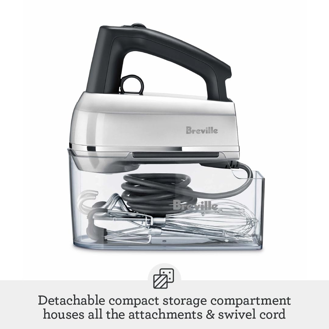 Breville Handy Mix Scraper BHM800SIL, Silver: Silver One Size