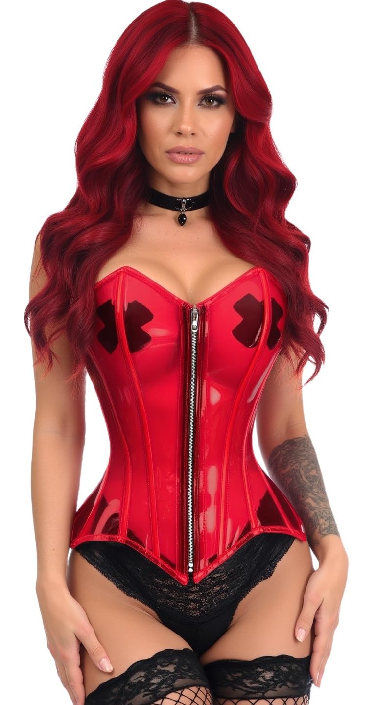 Lavish Clear Overbust Corset thumbnail 1