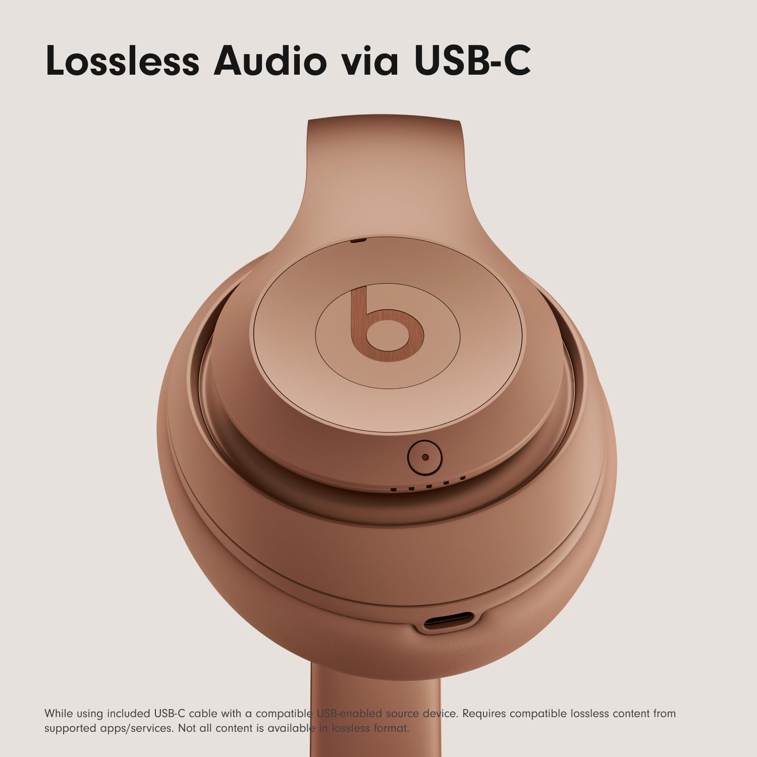 Beats Studio Pro x Kim Kardashian - Bluetooth Noise Cancelling Headphones with AppleCare+ (2 Years) - Moon: Dune Studio Pro With AppleCare+ (2 Years)