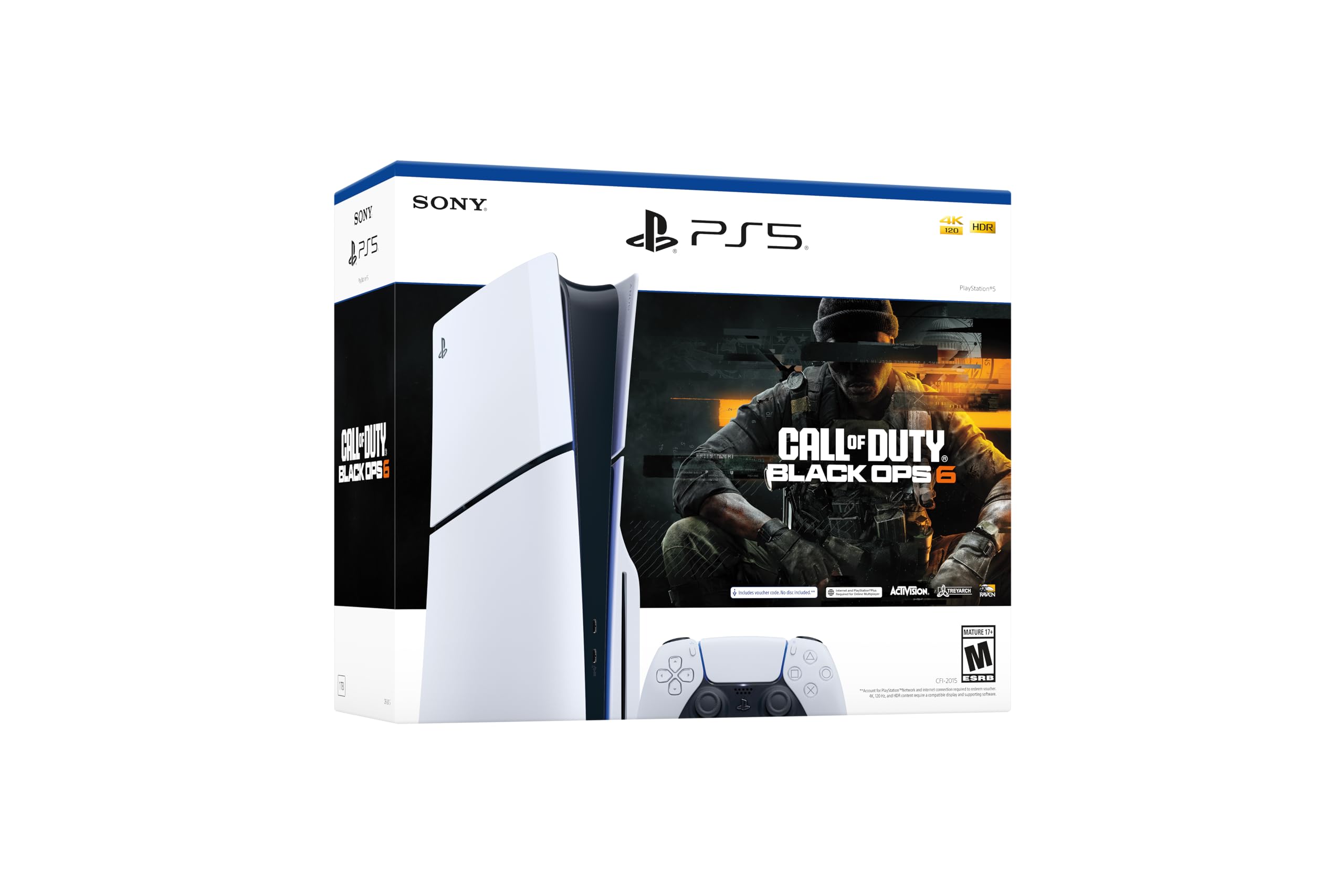 PlayStation®5 Digital Edition (slim): PlayStation&#xAE;5 console (slim) PS5 w/ Black Ops Bundle