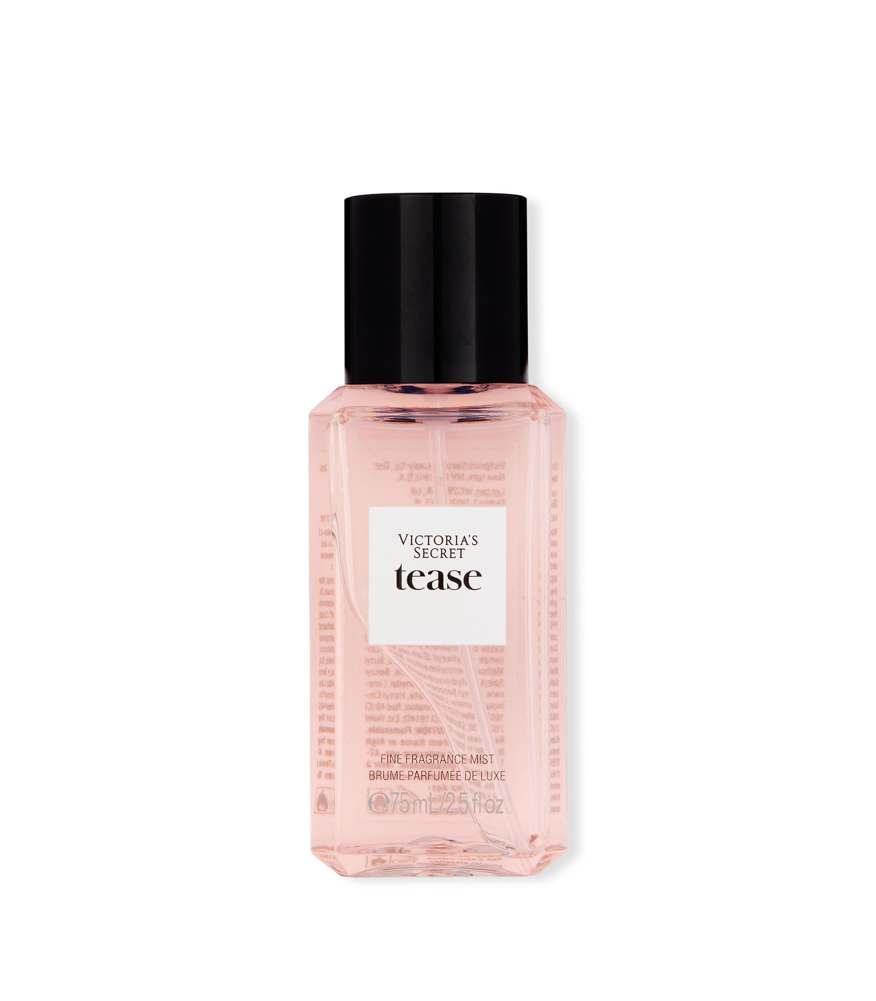 Victoria's Secret  Mini Fragrance Mist, Notes of Purple Passion Fruit, Shangri-La Peony & Vanilla Orchid, Travel Size Body Spray for Women (2.5 oz): Tease