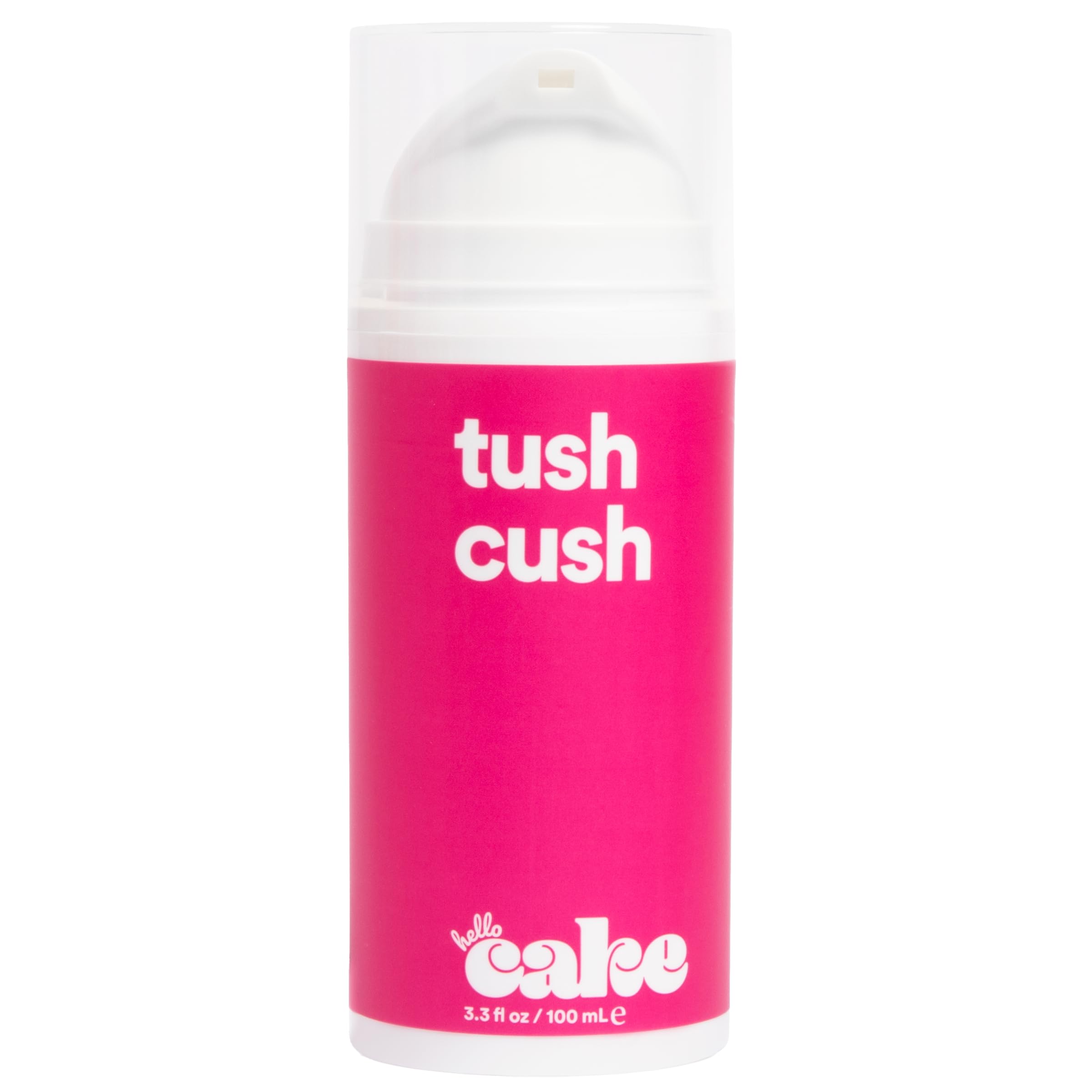 Hello Cake , Thick Water-Based Personal Lubricant for Use with Adult Toys, Non-Drip Jelly Lube for Men, Women, and Couples, 3.3 fl oz: Tush Cush