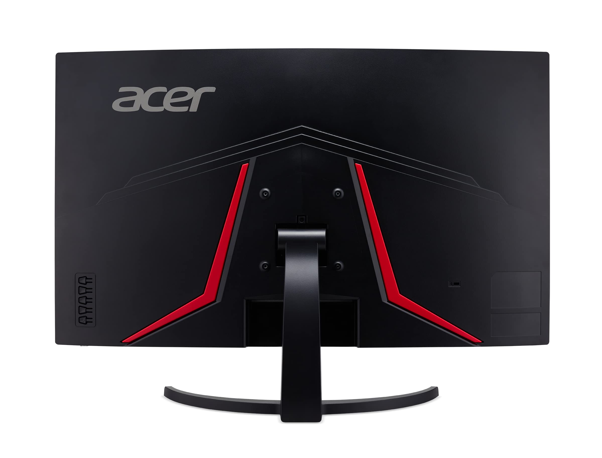 Acer Nitro 31.5 Inch WQHD 2560 x 1440 1500R Curved Gaming Monitor | AMD FreeSync | Up to 180Hz Refresh | 1ms (VRB) | Tilt | One Display Port 1.4 & Two HDMI 2.0 | EDA323QU S3bmiiphx