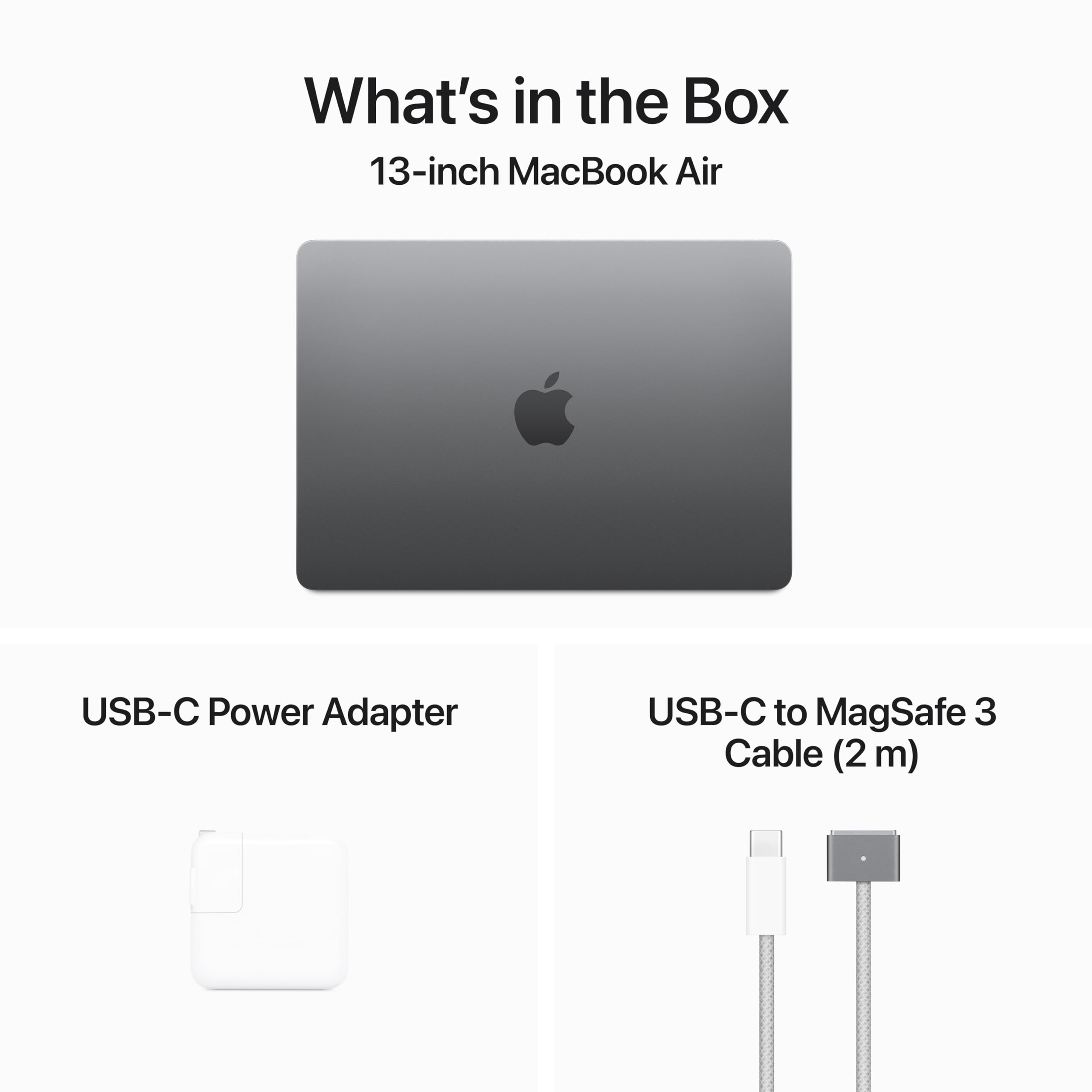 Apple 2024 MacBook Air 13-inch Laptop with M3 chip: Built for Apple Intelligence, 13.6-inch Liquid Retina Display, 16GB Unified Memory, 256GB SSD Storage, Backlit Keyboard, Touch ID; Midnight: 24GB Unified Memory, 512GB SSD Storage Silver without AppleCare+