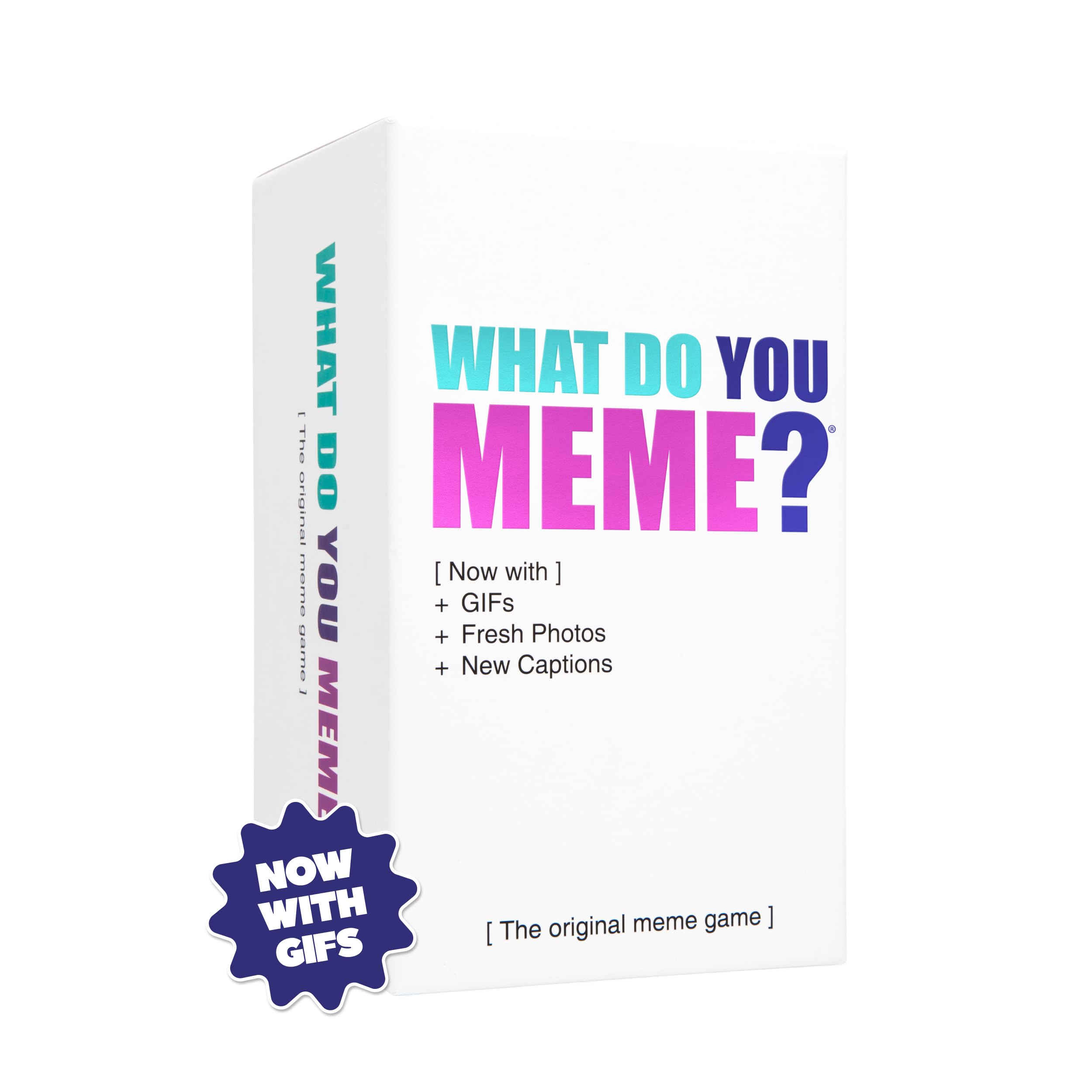 What Do You Meme? Core Game (New Edition) Now Including GIF's by Relatable, The Essential Adult Party Game For Meme Lovers, Awesome Father's Day Gift Idea, Great for Adult Games for Game Night: Core Game (New)