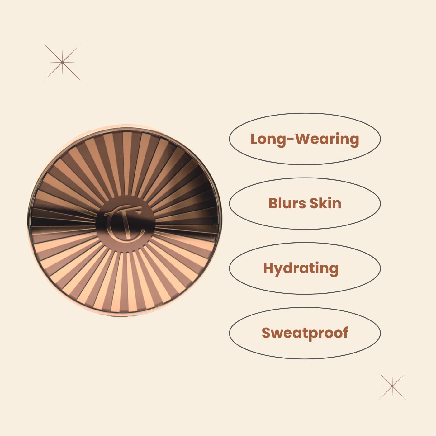 Charlotte Tilbury Beautiful Skin Sun-Kissed Glow Cream Bronzer - 2 Medium - Medium Golden Bronze thumbnail 4