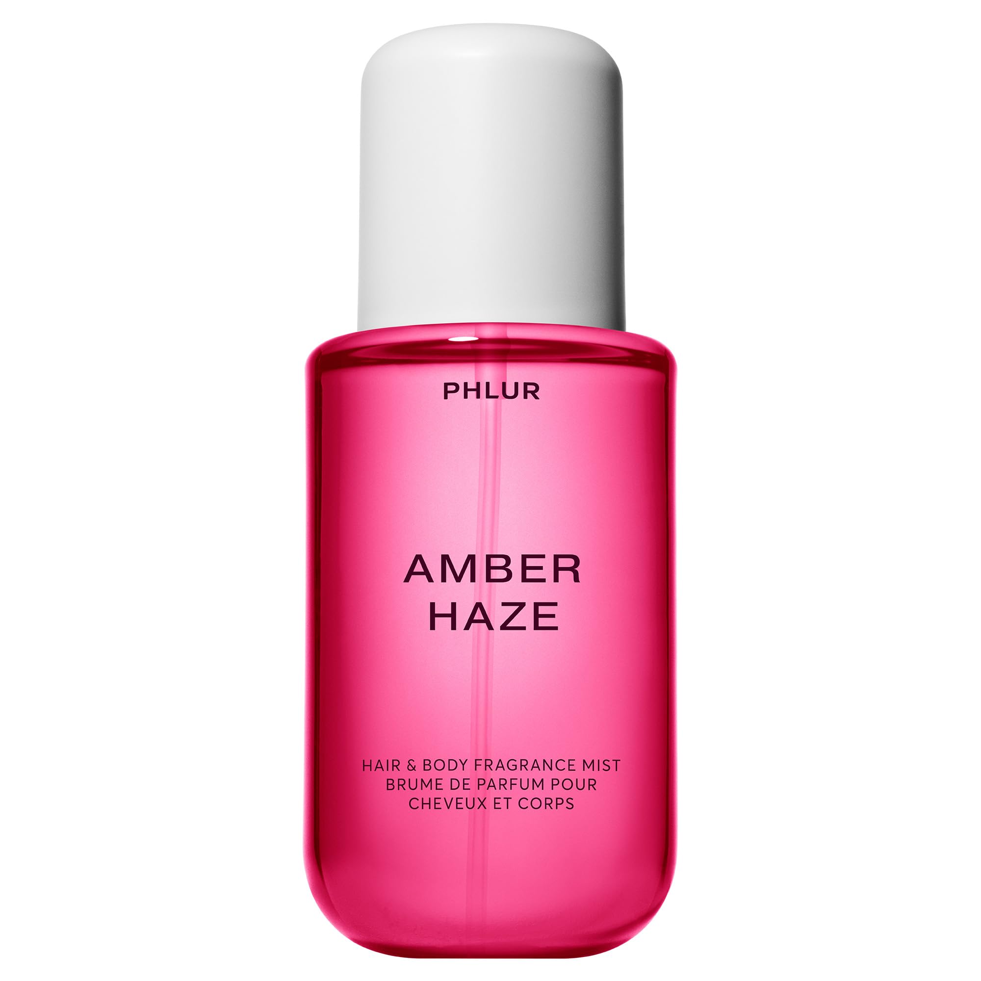 PHLUR  Body Mist - Hair & Body Mist Fragrance - Vanilla Body Spray with Pink Pepper, Cashmere Wood & Sandalwood (8 Fl Oz): Amber Haze