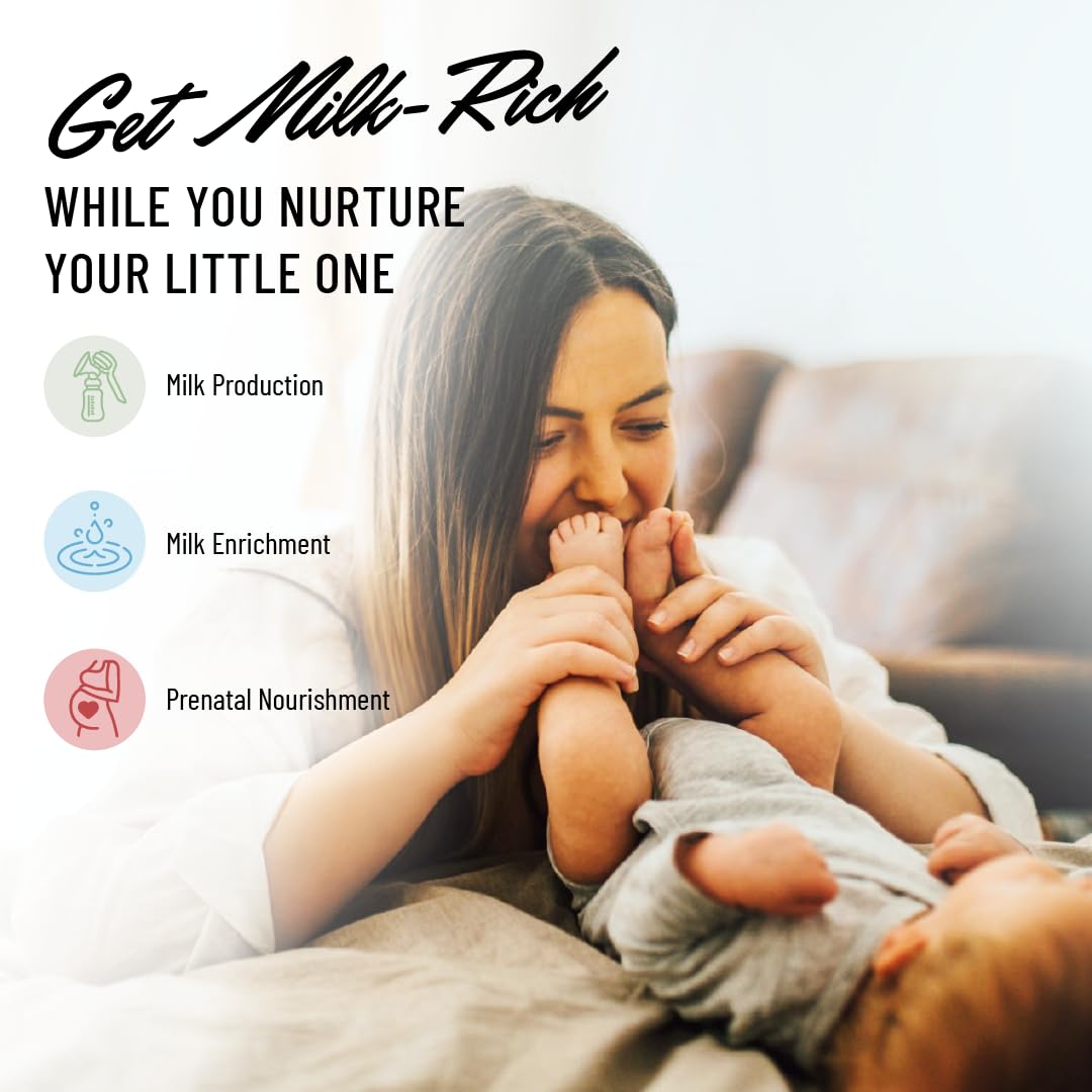 Legendairy Milk Cash Cow Lactation Supplement, Moringa, Alfalfa, and Goat's Rue Breastfeeding Supplement for Milk Supply Increase, Fenugreek-Free, Certified Organic, Vegan, Non-GMO, 60 Capsules thumbnail 3