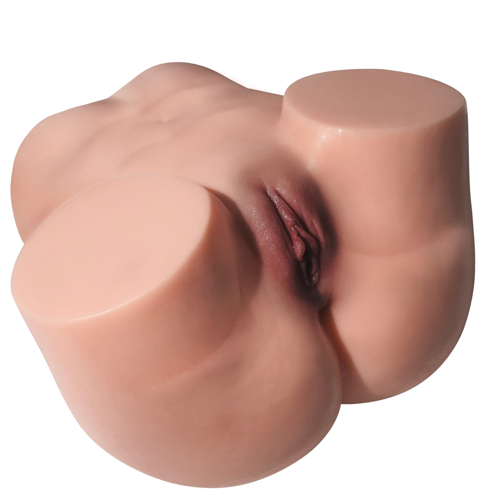 BIG SHOCKED Pocket Pussy for Men - Men's Sex Toys Male Masturbators Realistic Adult Toys Sex Doll Stroker 3D Lifelike Soft Butt with Vagina Anal Sex Pleasure Skin Color Adult Toy: 25 Pound