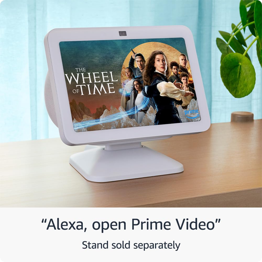 Amazon Echo Show 8 (newest model), With Spatial Audio, Smart Home Hub, and Alexa, Charcoal: Charcoal Device only