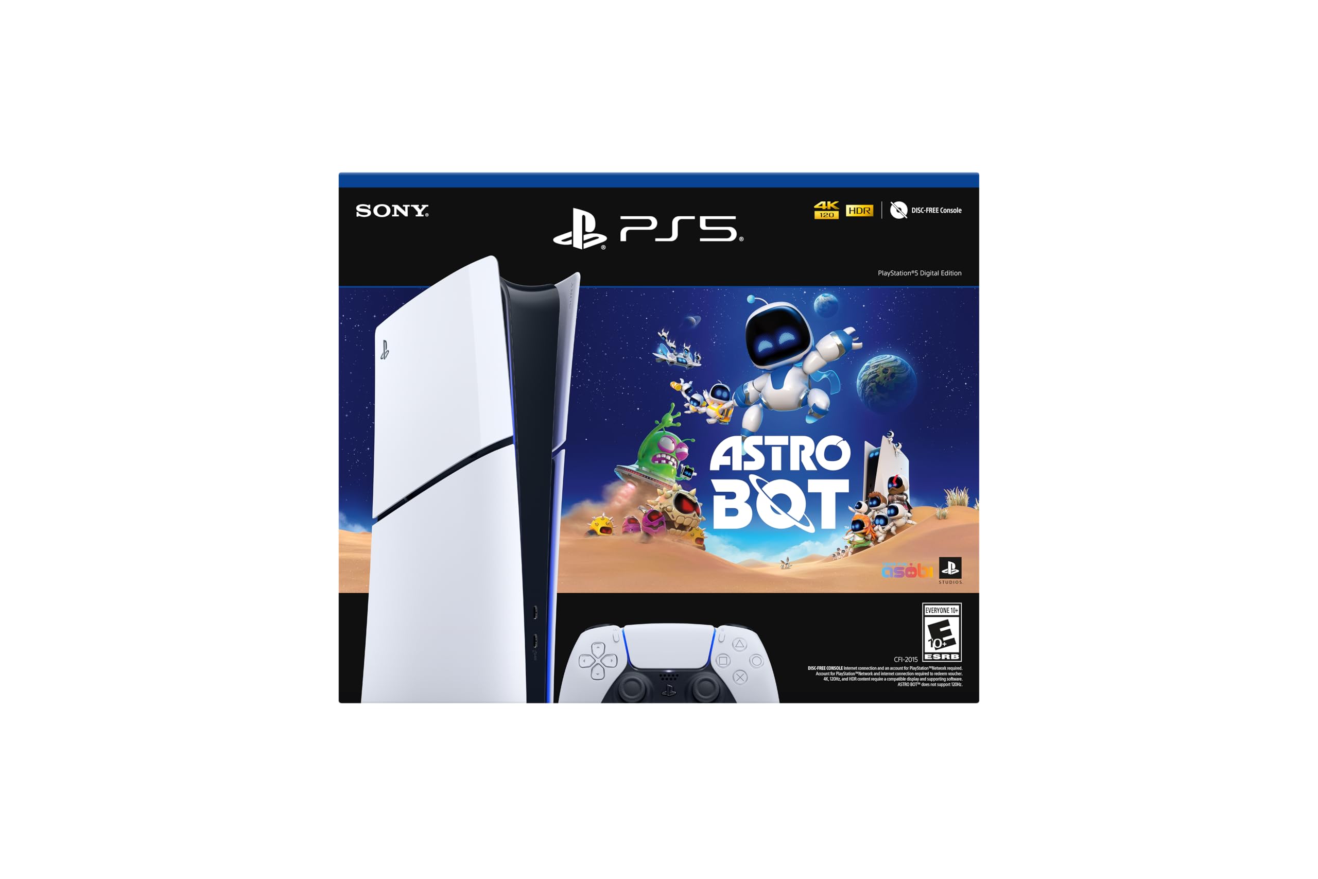 PlayStation®5 Digital Edition (slim): PlayStation®5 Digital Edition - ASTRO BOT Bundle