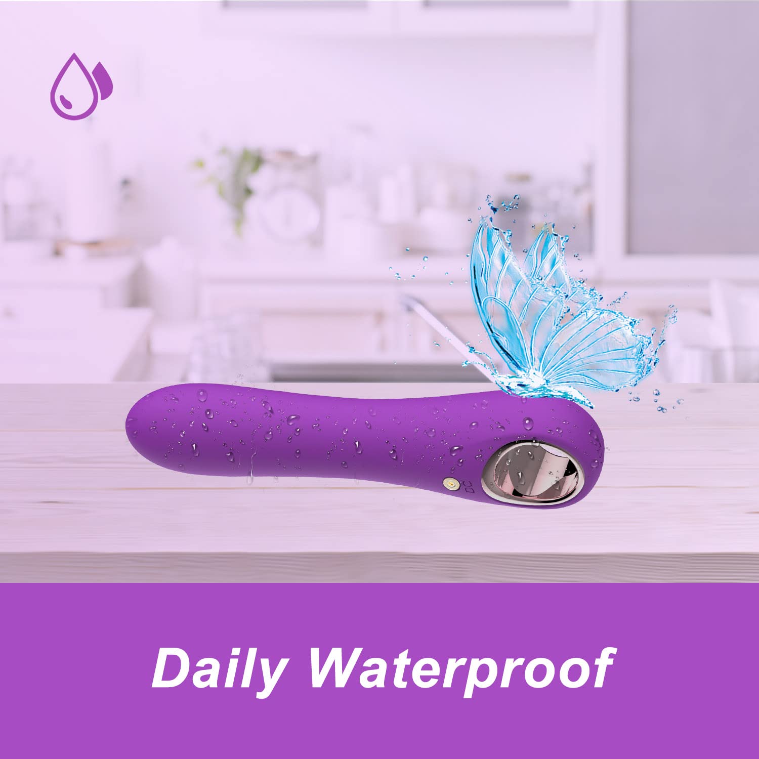Tuitionua Adult Sex Toys Dildo - APP Control G Spot Dildos Vibrator for Woman, Clitoral Stimulator with 10 Vibration Modes, Adult Toys for Women and Couples(APP Pink): New Purple