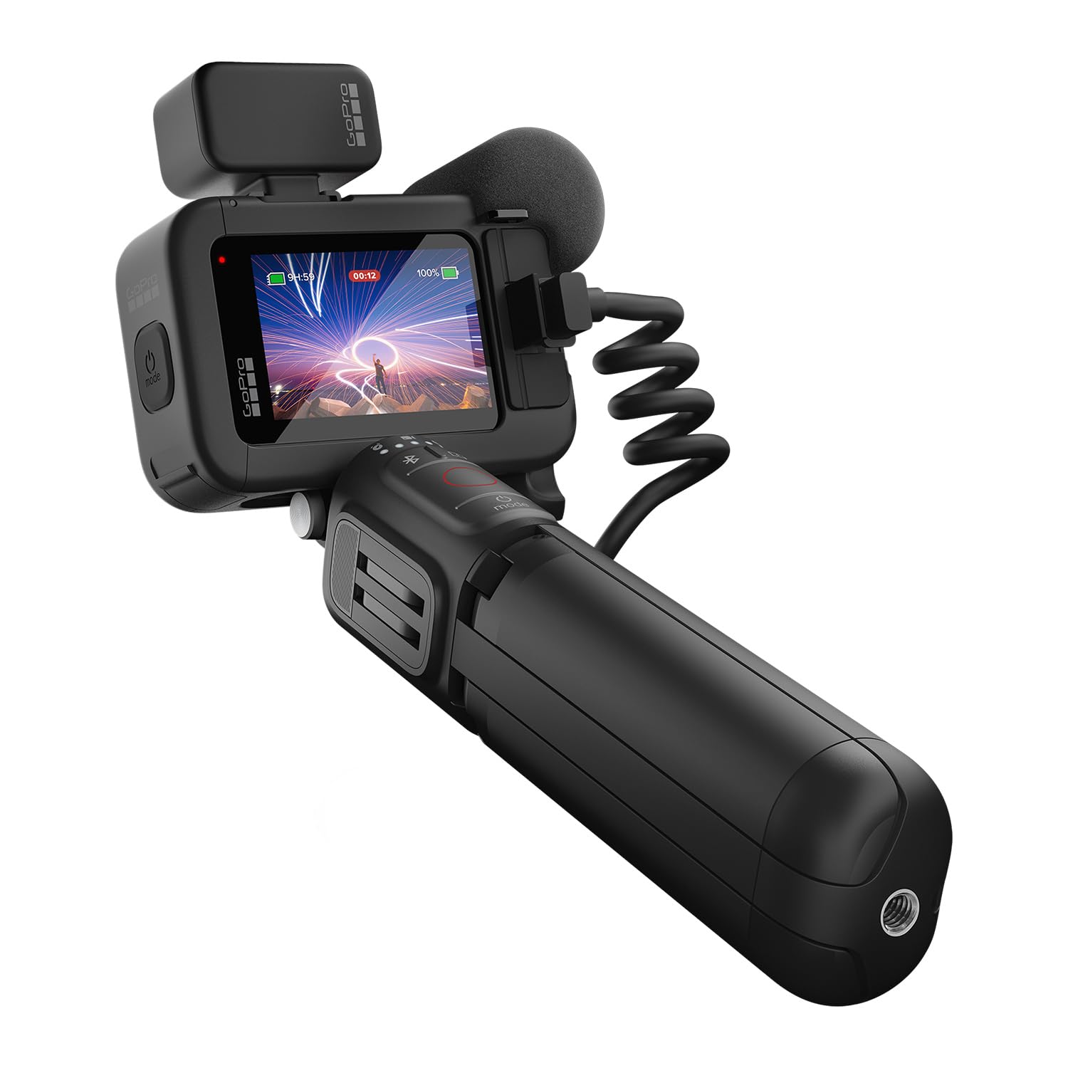GoPro HERO12 Black - Waterproof Action Camera with 5.3K60 Ultra HD Video, 27MP Photos, HDR, 1/1.9" Image Sensor, Live Streaming, Webcam, Stabilization: GoPro HERO12 Black Creator Edition - Includes HERO12 Black , Volta (Battery Grip, Tripod, Remote), Media Mod, Light Mod, Enduro Battery, and Carrying Case