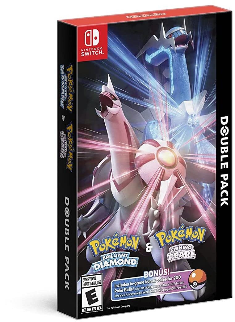 Pokemon  - Nintendo Switch Brilliant Diamond Edition: Brilliant Diamond & Shining Pearl