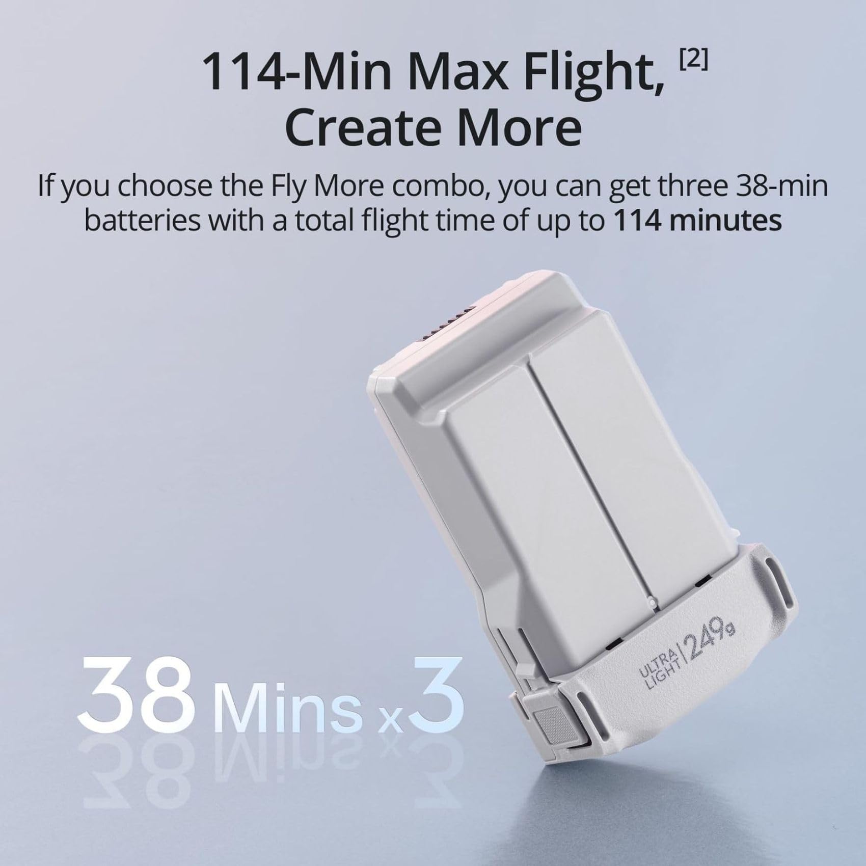, Lightweight 3x Mechanical Gimbal Drones with Camera for Adults 4K, 38-min Flight Time, up to 32800ft (10km) Video Transmission, Vertical Shooting, GPS Auto Return Integrated: DJI Mini 3 Fly More Combo (DJI RC)