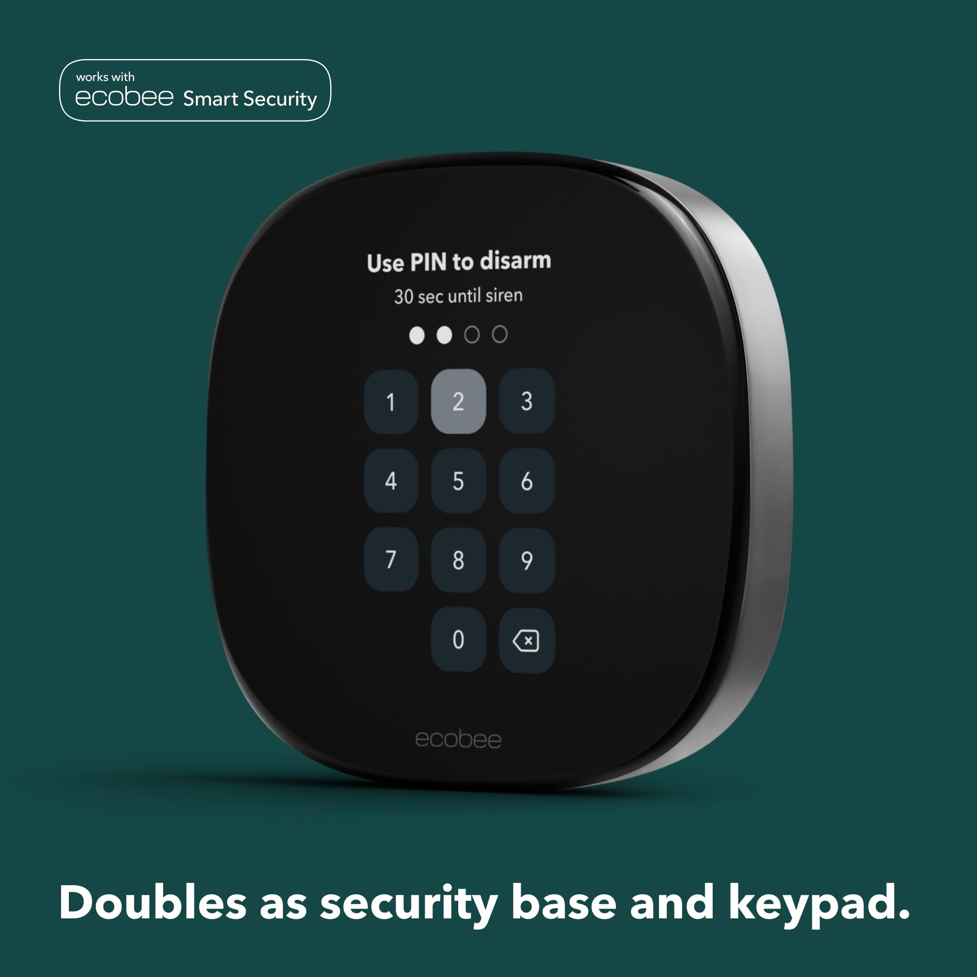 ecobee Smart Thermostat Premium with Smart Sensor and Air Quality Monitor - Programmable Wifi Thermostat - Works with Siri, Alexa, Google Assistant