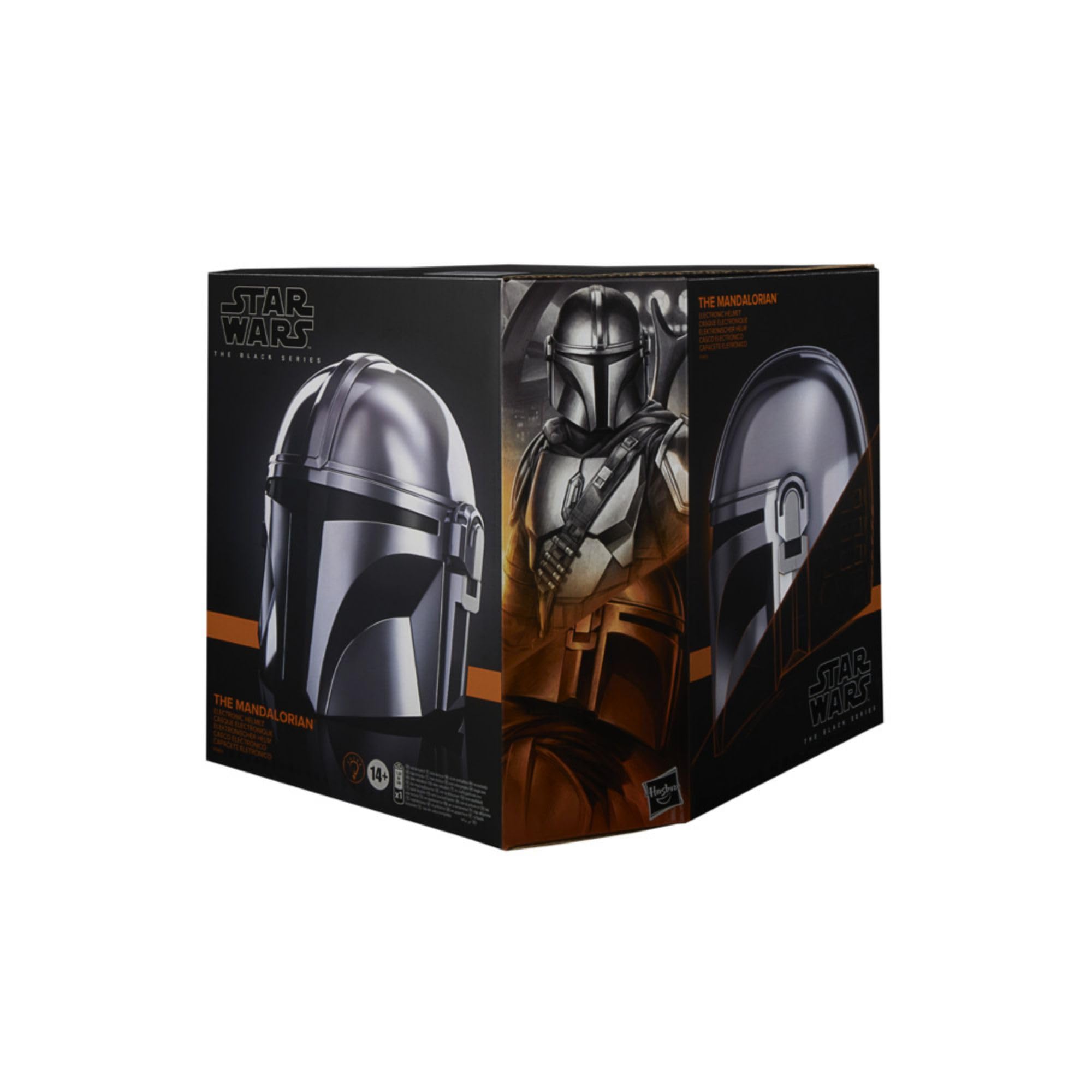 STAR WARS The Black Series The Mandalorian Premium Electronic Helmet Roleplay Collectible: Mandalorian Elec Helmet
