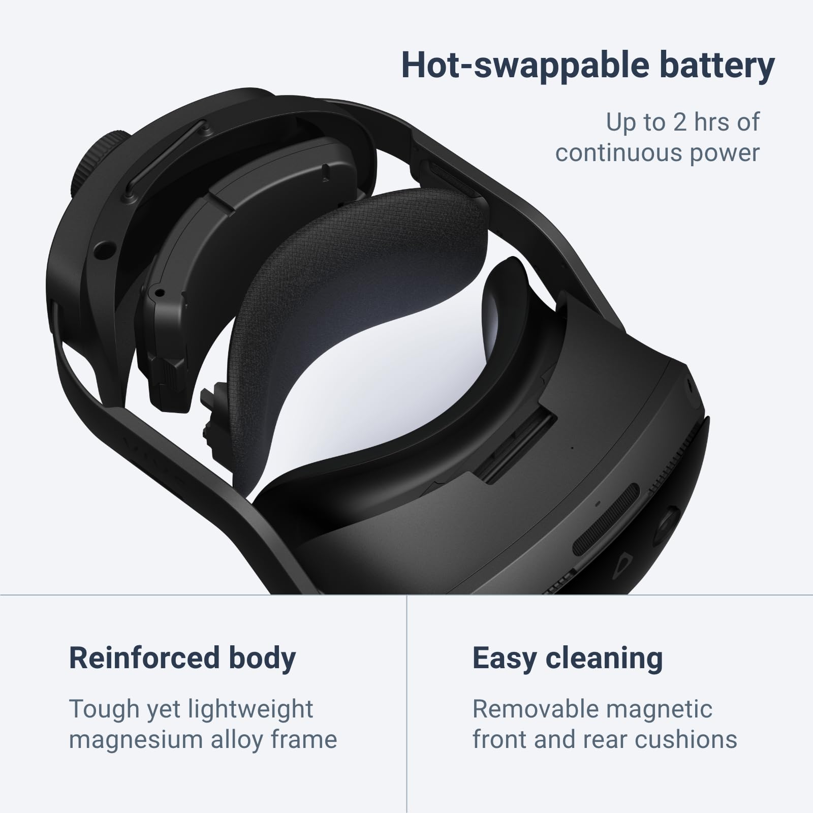 HTC Vive Focus Vision VR Headset with DisplayPort PC Streaming Kit & Starter Game Pack