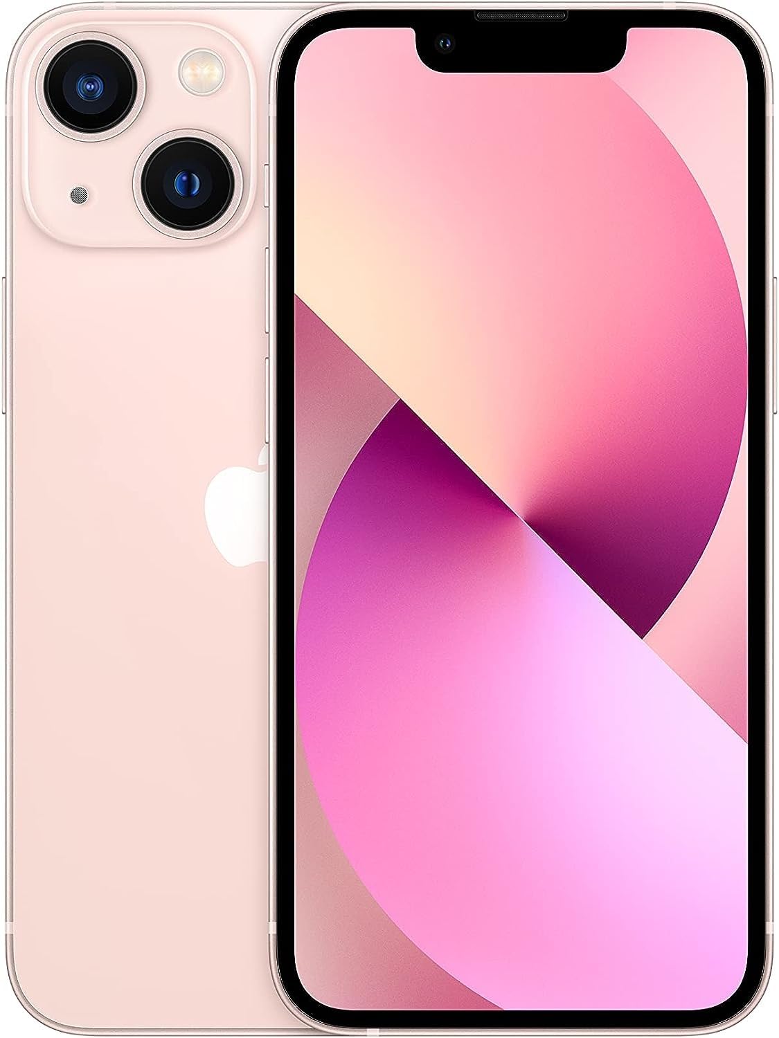 Apple iPhone 13, 128GB, Pink - AT&T (Renewed) AT&T Pink 128GB: TracFone Pink 128GB