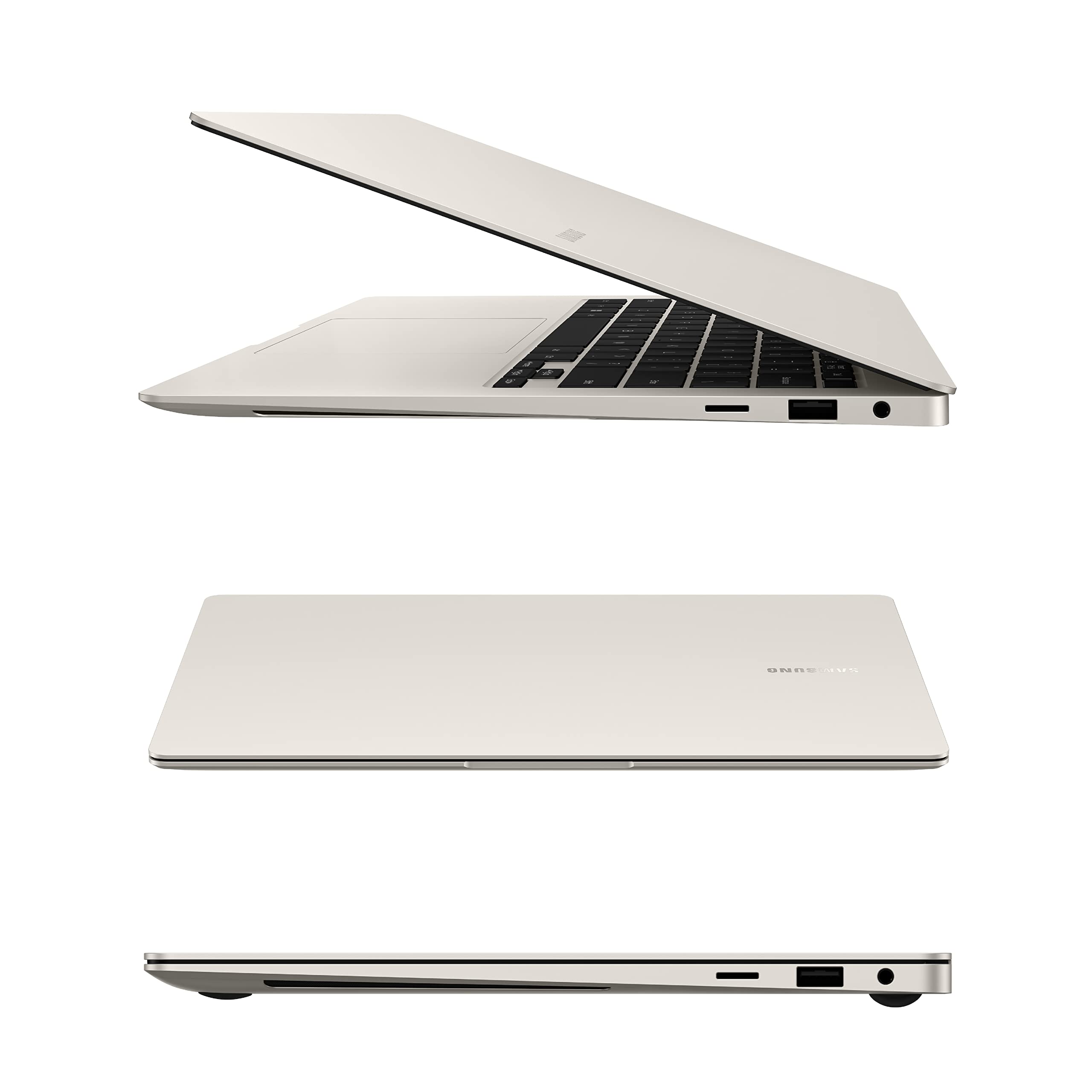 SAMSUNG 14” Galaxy Book3 Pro Laptop PC Computer, 13th Gen Intel Core i7-1360P Processor / 16GB / 512GB, 3K AMOLED Screen, 120hz, Fingerprint Reader, FHD Webcam, 2023 Model, NP940XFG-KC2US,: Beige