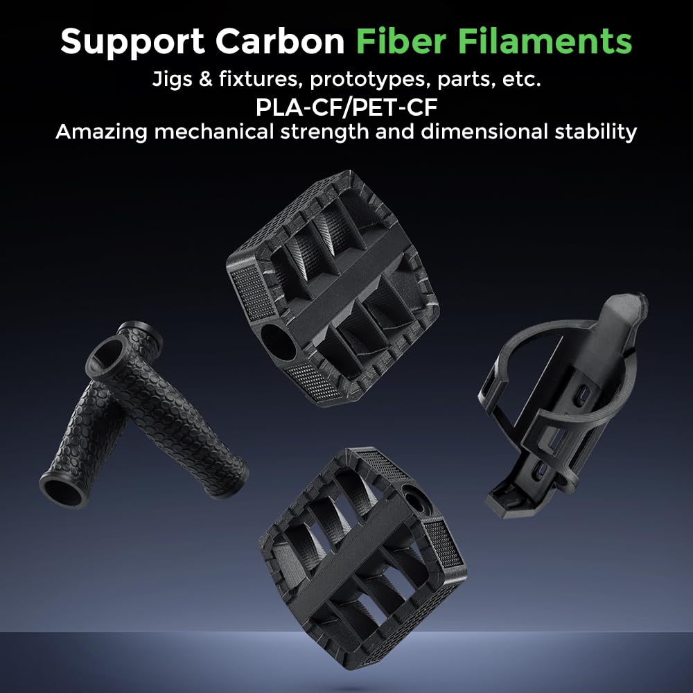 Creality  3D Printer, 2024 New Version 3D Printers with 600mm/s Fast Printing Speed, Support Carbon Fiber Filament 300℃ High-Temp Print, Auto Leveling and Clog-Free Direct Extruder: K1C