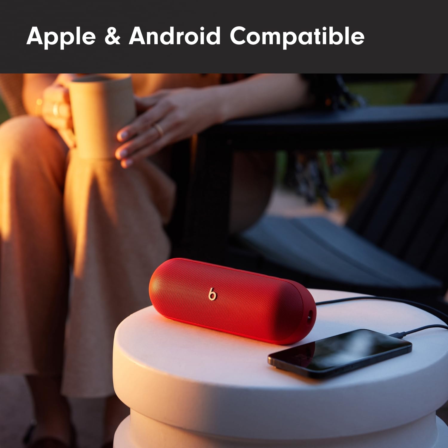 Beats Pill - Portable Bluetooth Speaker - Up to 24H Battery Life, Water Resistant, Bluetooth, Apple & Android Compatible, Seriously Loud Sound for Home, Outdoor and Travel – - Image 6