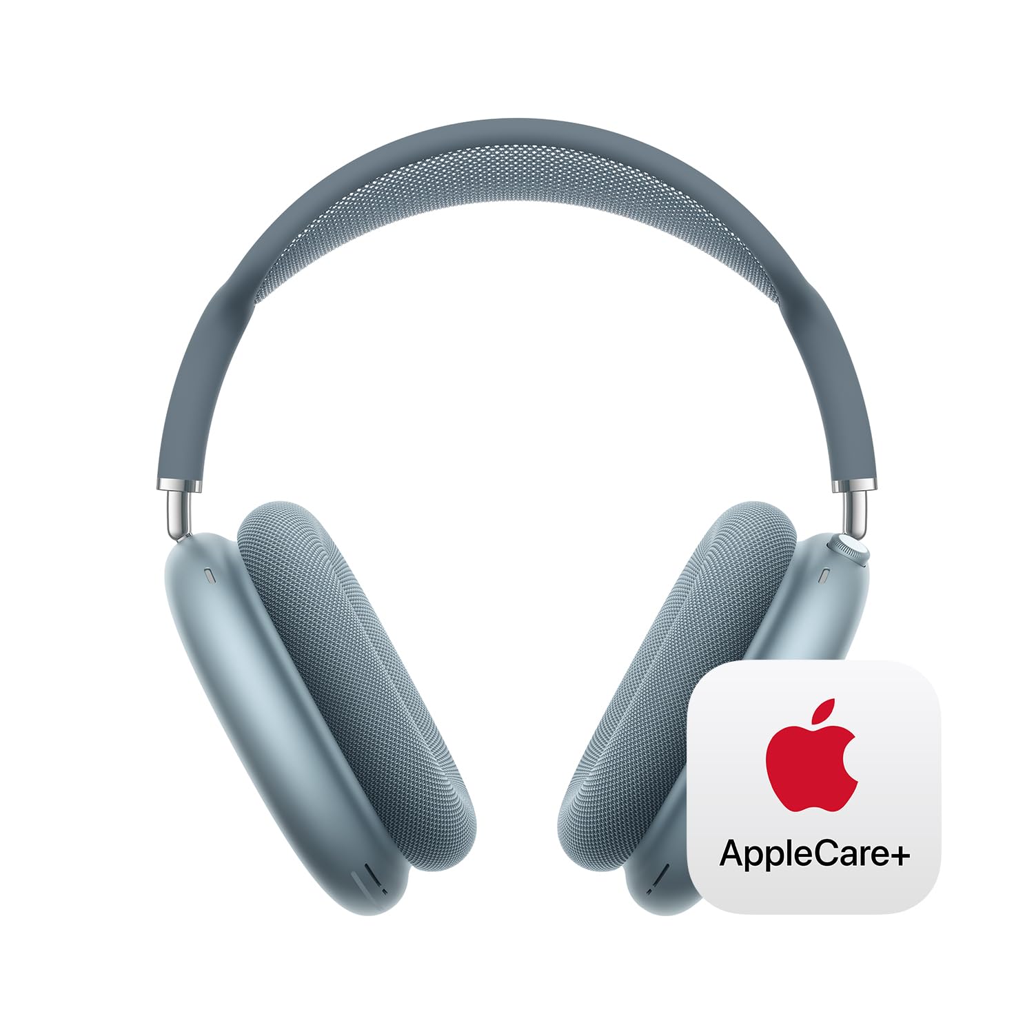 Apple AirPods Max Wireless Over-Ear Headphones, Active Noise Cancelling, Transparency Mode, Personalized Spatial Audio, Dolby Atmos, Bluetooth Headphones for iPhone – Space Gray: USB-C Blue With AppleCare+ (2 Years)