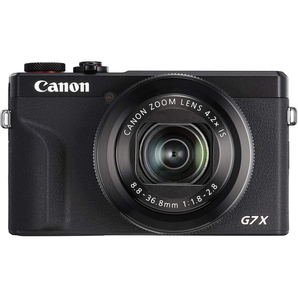 Canon PowerShot G7 X Mark III Digital Camera (Black) (3637C001) + 2 x 64GB Memory Card + 3 x NB13L Battery + Corel Photo Software + Charger + Card Reader + LED Light + More (Renewed): Canon PowerShot G7 X Mark III Digital Camera (Black) (3637C001) + 2 x 64GB Memory Card + 3 x NB13L Battery + Corel Photo Software + Charger + Card Reader + LED Light + More (Renewed)