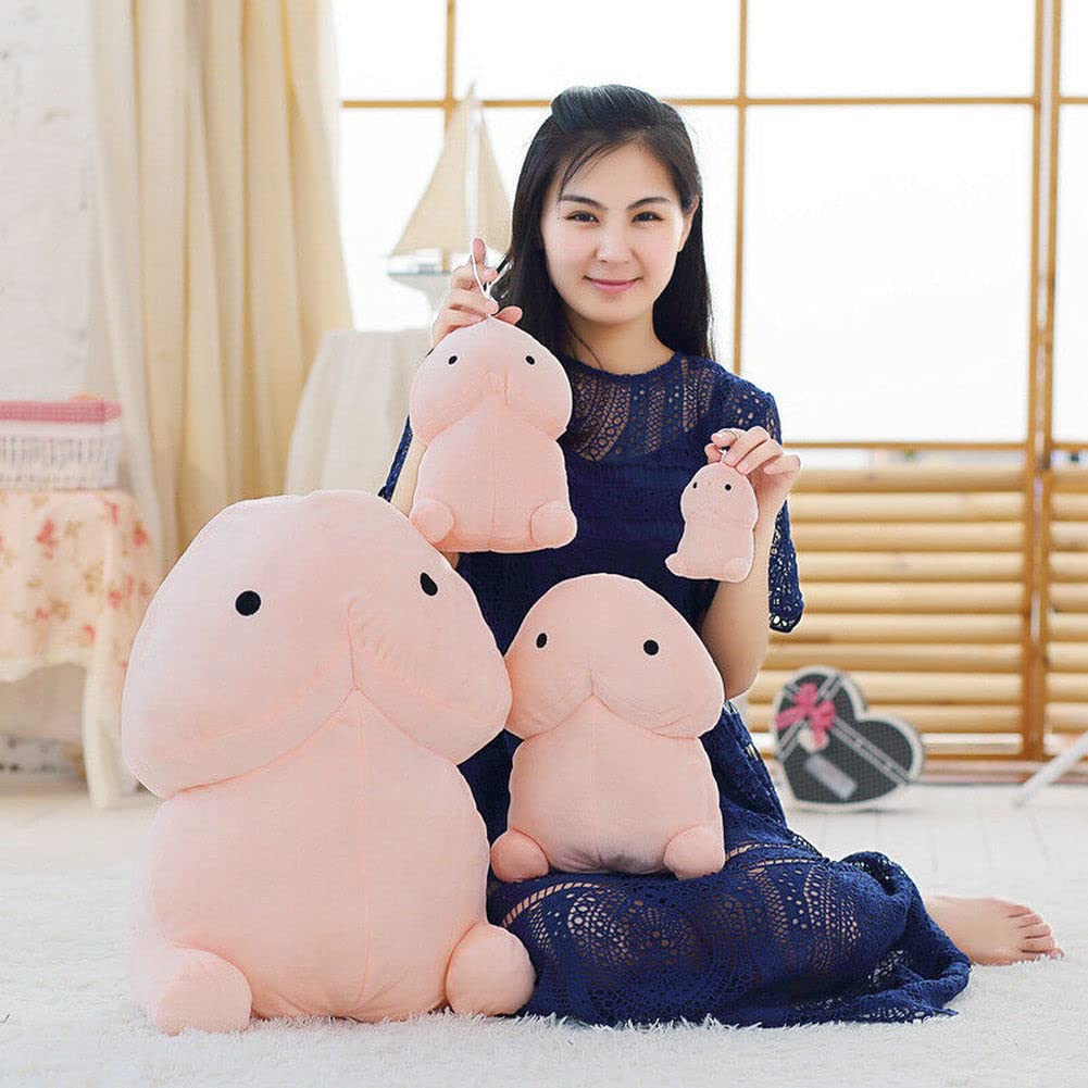 Cute Penis Plush Doll Toy Stuffed Creative Dick Soft Pillow Cushion Bolster Toy Gift (30cm)