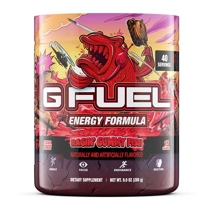 G Fuel Sweet Melodies Hatsune Miku Energy Drink Powder, Pre Workout Caffeine Mix for Gaming, Sugar Free Focus Amino, Vitamin + Antioxidants, 9.9oz (, 40 Servings)