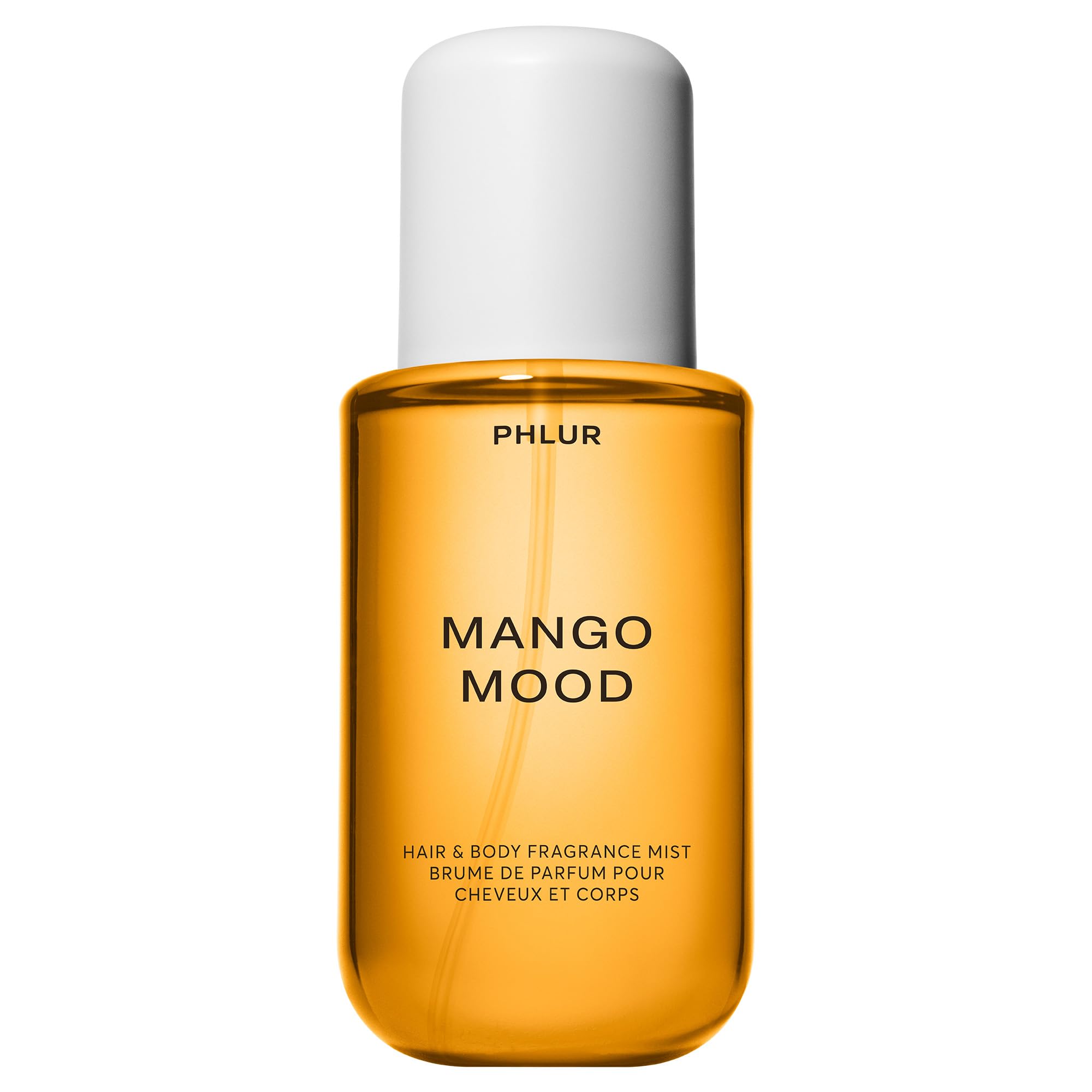 PHLUR  Body Mist - Hair & Body Mist Fragrance - Vanilla Body Spray with Pink Pepper, Cashmere Wood & Sandalwood (8 Fl Oz): Mango Mood