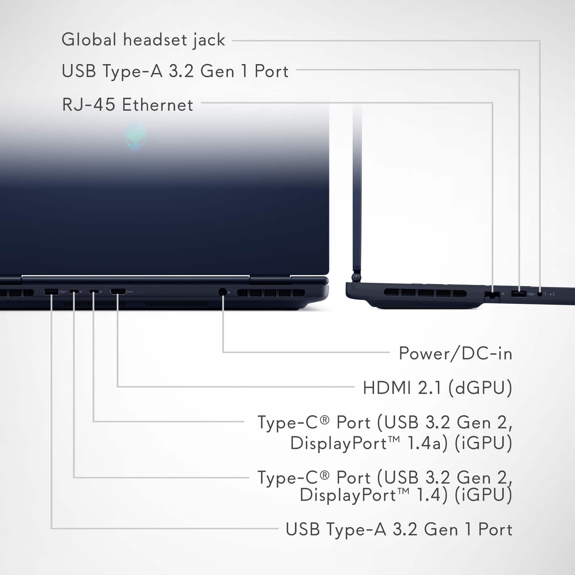 2025 Alienware 16 Aurora Gaming Laptop (16" QHD+ 120Hz, Intel 10-Core 7 240H (> i7-13620H), 64GB DDR5, 2TB SSD, NVIDIA GeForce RTX 5060 8GB), Backlit Keyboard, Wi-Fi 7, Ethernet, Webcam, Win 11 Home
