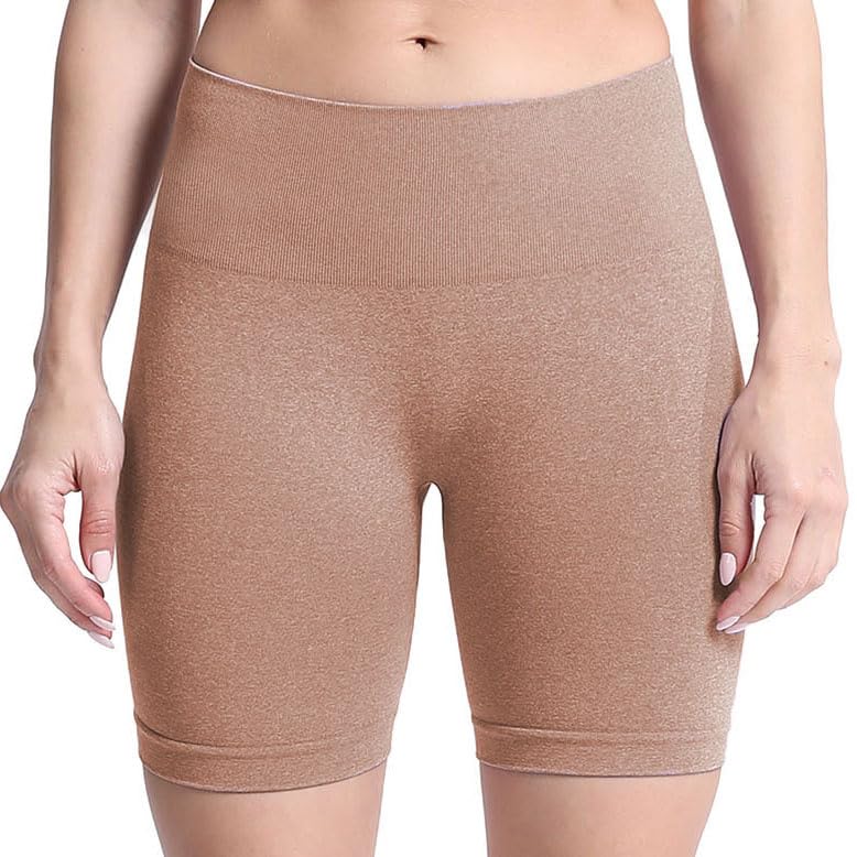 Aoxjox Contour Seamless Shorts for Women High Waist Workout Gym Biker Booty Running Yoga Short: Aoxjox Contour Seamless Shorts for Women High Waist Workout Gym Biker Booty Running Yoga Short