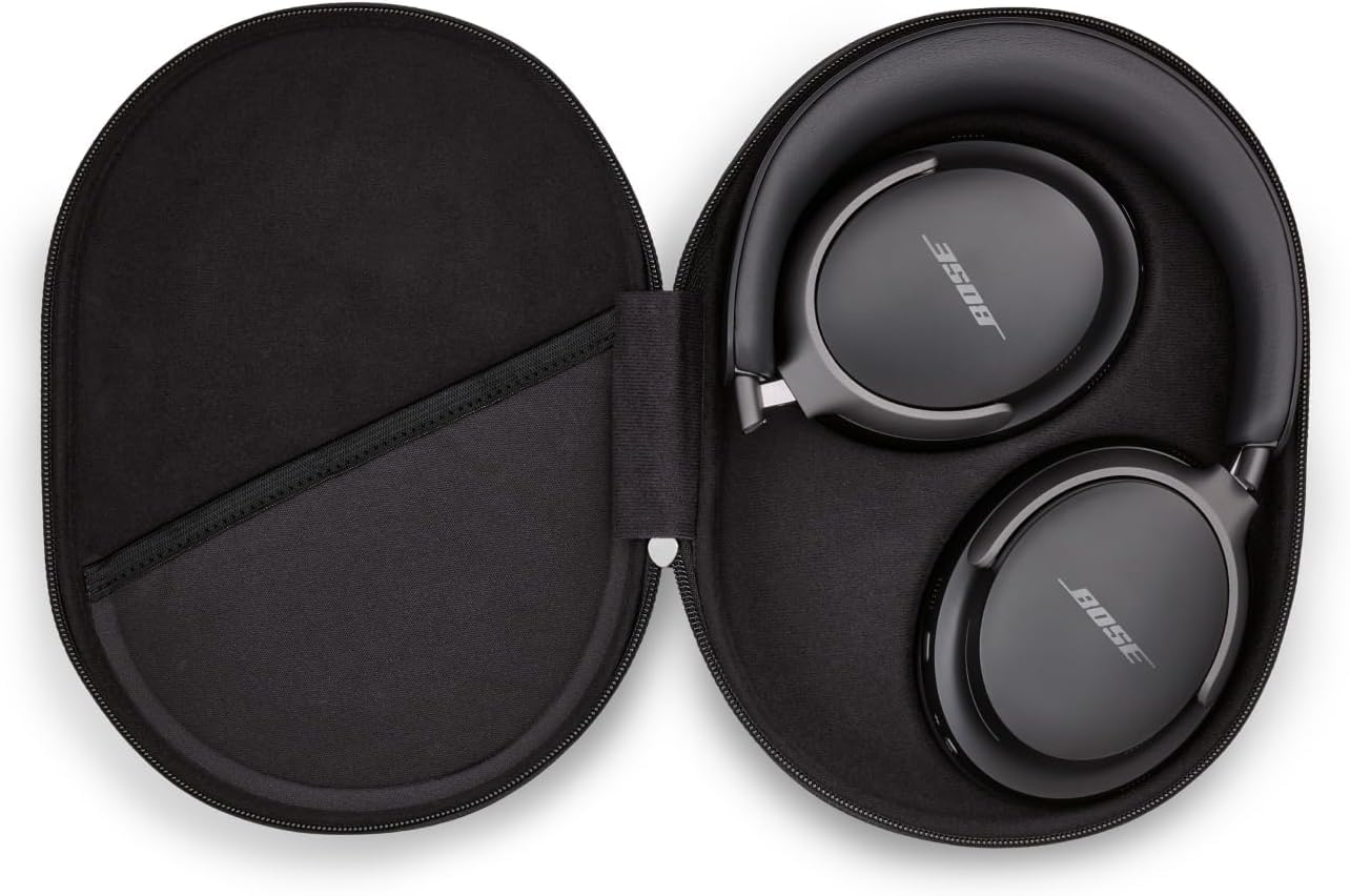 Bose QuietComfort Ultra Bluetooth Headphones, Wireless Headphones with Spatial Audio, Over Ear Noise Cancelling with Mic, Up to 24 Hours of Playtime,
