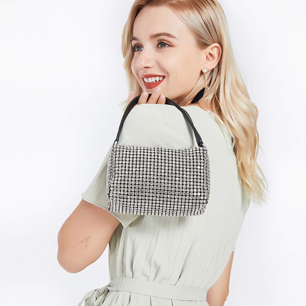 Bling Bling Crystals Evening Clutch Bag for Women Girls Sparkling Crossbody Bag Wedding Prom Party Club Purses Handbags: Bling Bling Crystals Evening Clutch Bag for Women Girls Sparkling Crossbody Bag Wedding Prom Party Club Purses Handbags