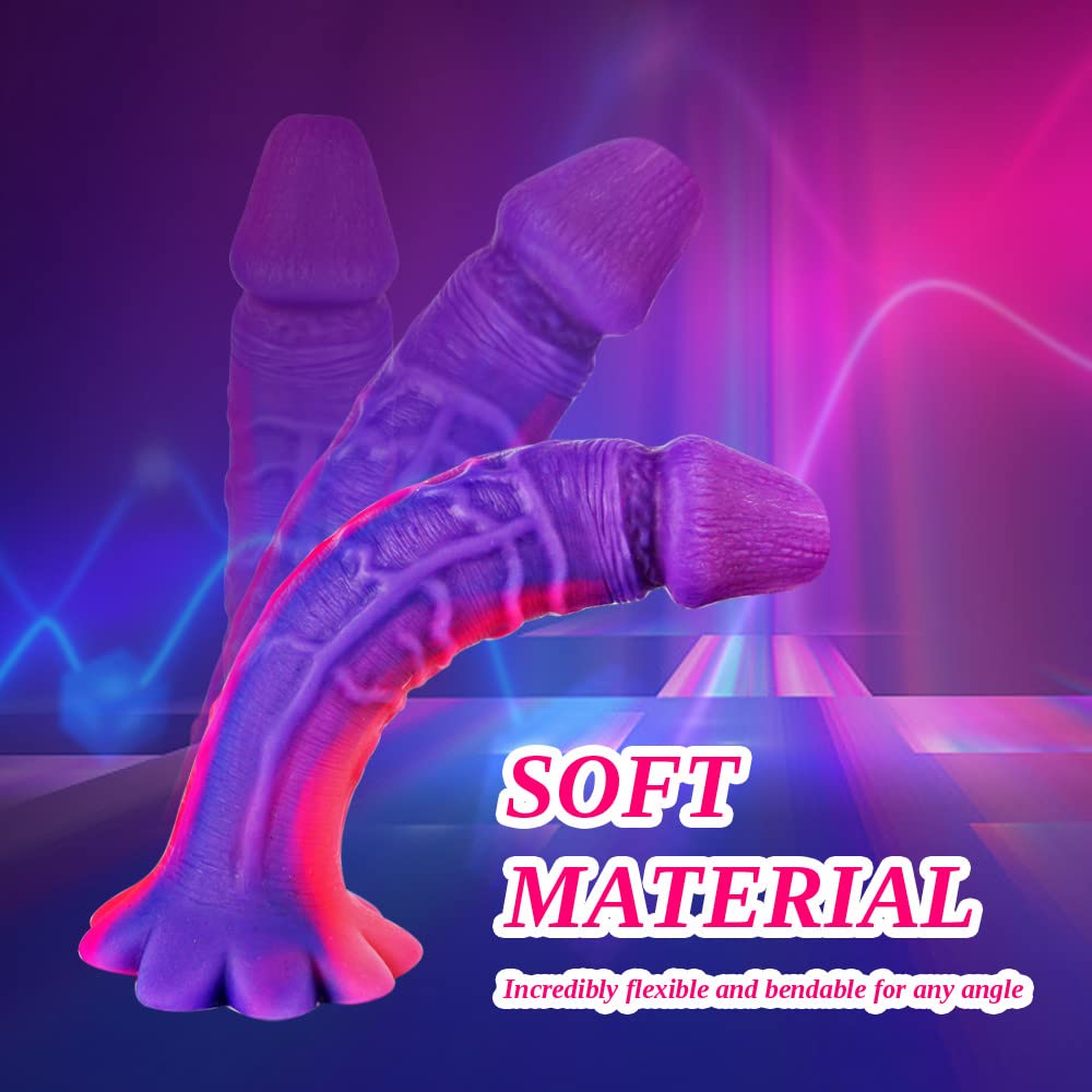 3 Piece Silicone Suction Cup Realistic Dildo Set (Small Medium Large): Anal Plug Training Kit with Big Size, G-Spot Stimulation, Suction Cup Toy for Women, Body Safe Silicone