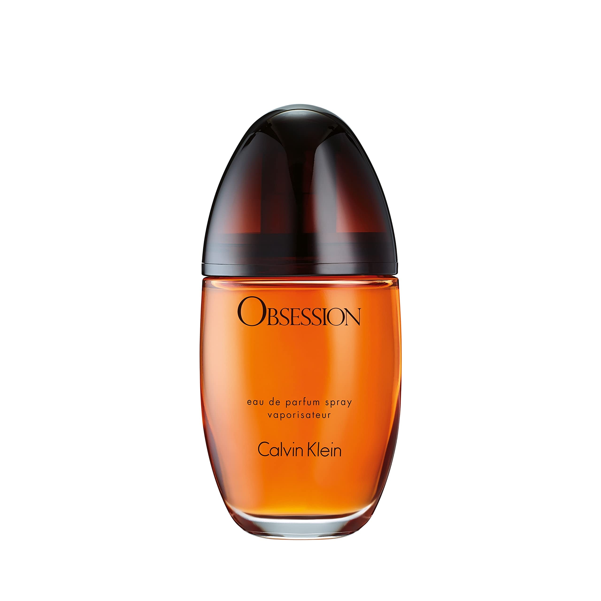 Calvin Klein Obsession Eau de Parfum – Ambery Women's Perfume – With Notes of Mandarin, Bergamot, Jasmine & Patchouli – Long Lasting Fragrance: 3.3 Fl Oz (Pack of 1)