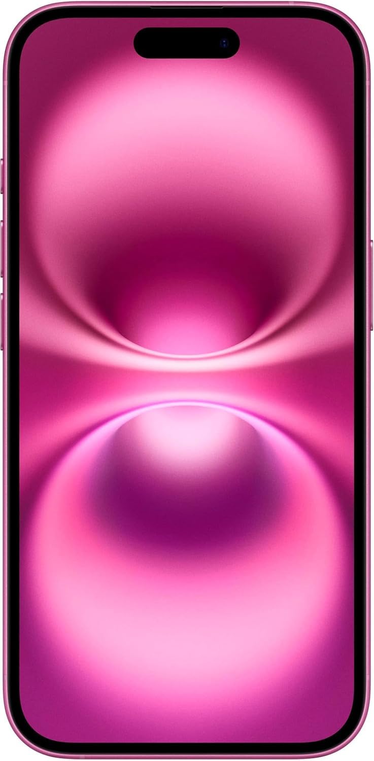 Apple iPhone 16, US Version, 128GB, Black - Unlocked (Renewed): Pink 256GB