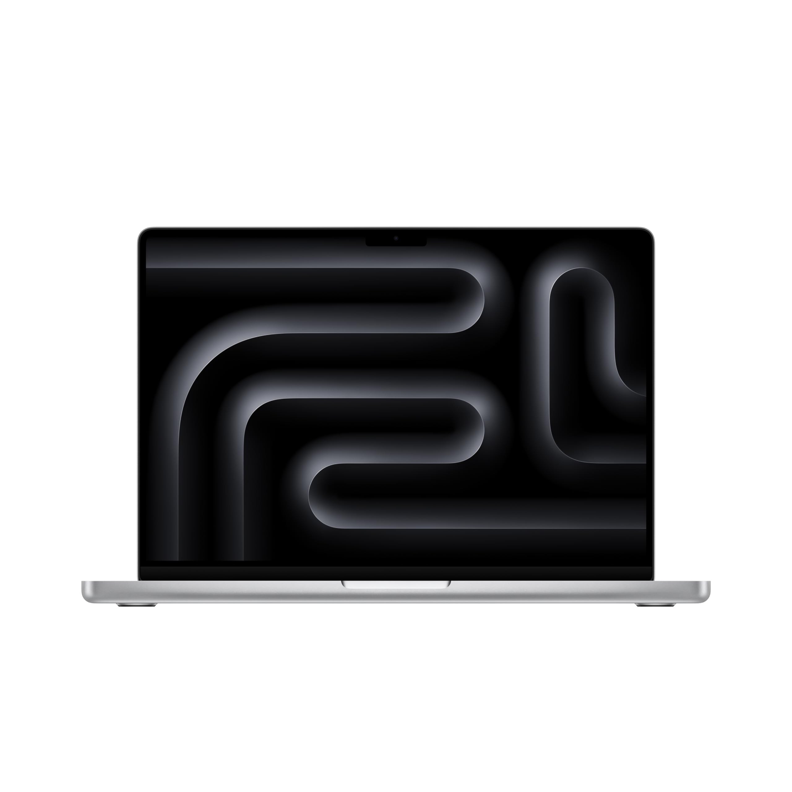 Apple 2023 MacBook Pro Laptop M3 chip with 8‑core CPU, 10‑core GPU: Built for Apple Intelligence, 14.2-inch Liquid Retina XDR Display, 8GB Unified Memory, 1TB SSD Storage; Space Gray: 8GB RAM 1TB Silver Without AppleCare+ (3 Years)