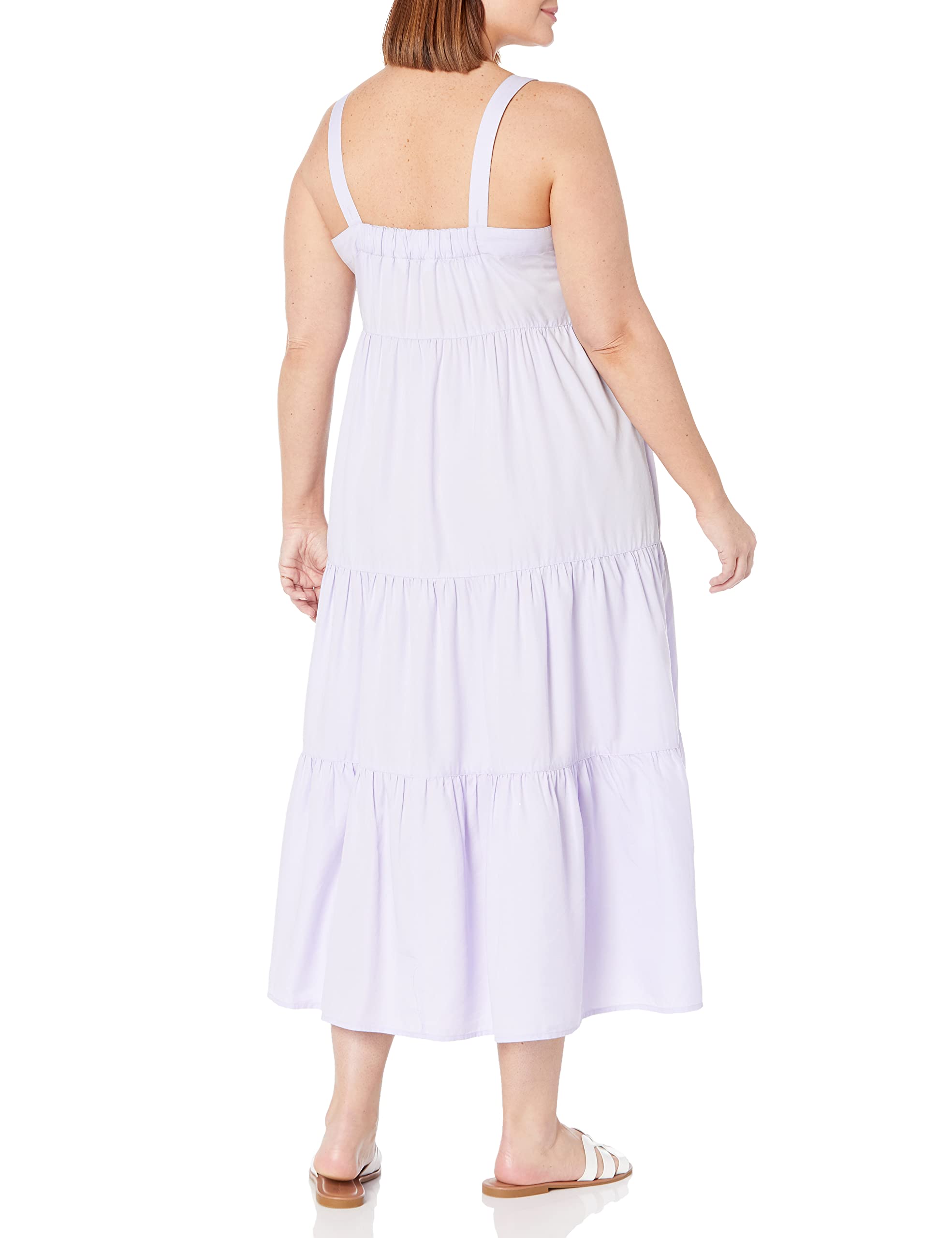 The Drop Women's Britt Tiered Maxi Tent Dress