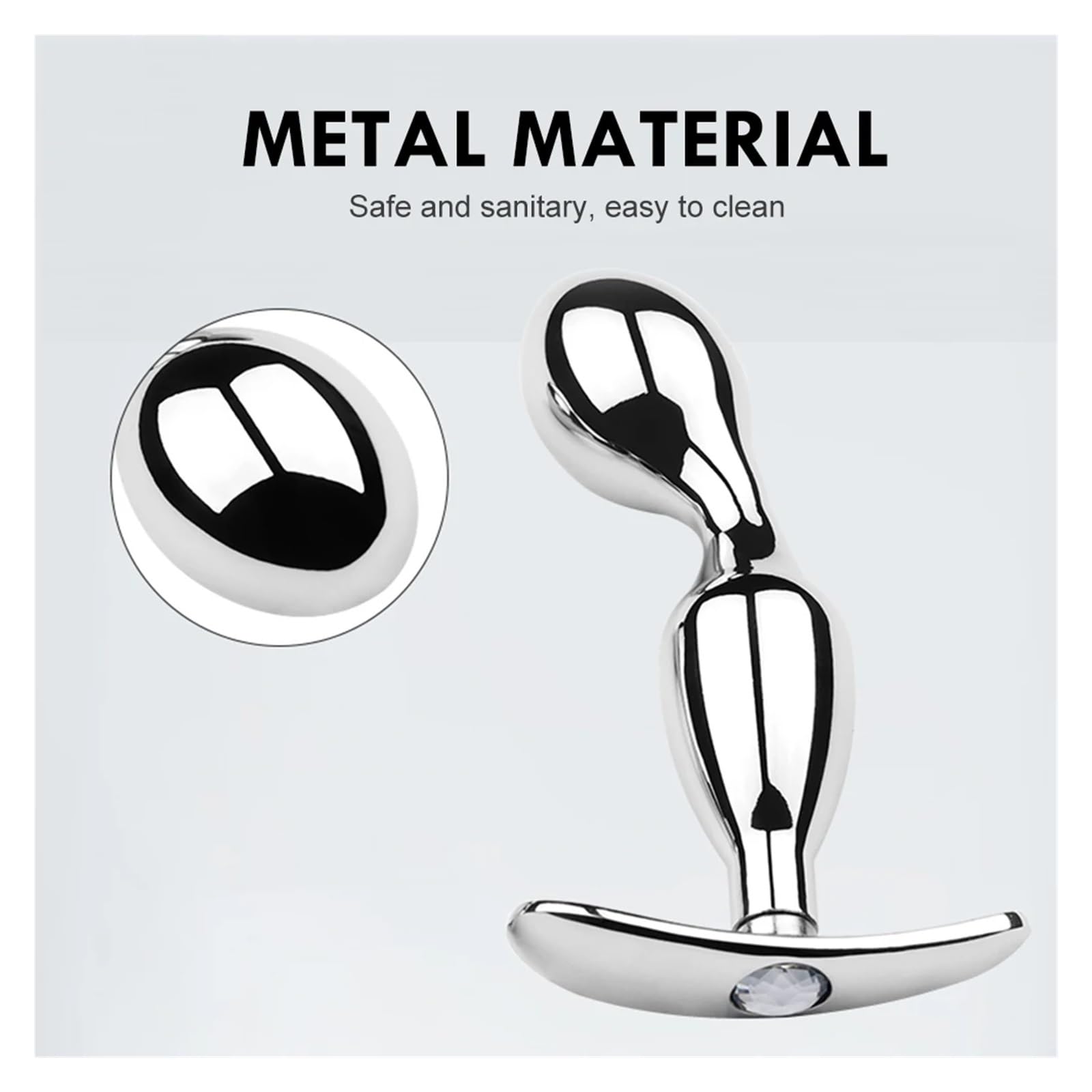 Anal Butt Plug Large Metal Anal Beads Dildo Stainless Steel Anal Plug Sex Anal Toy Prostate Massage Metal Anal Beads Vagina Dildo Butt Plug SexToys Women Men (Color : Size L): Anal Butt Plug Large Metal Anal Beads Dildo Stainless Steel Anal Plug Sex Anal Toy Prostate Massage Metal Anal Beads Vagina Dildo Butt Plug SexToys Women Men (Color : Size S)