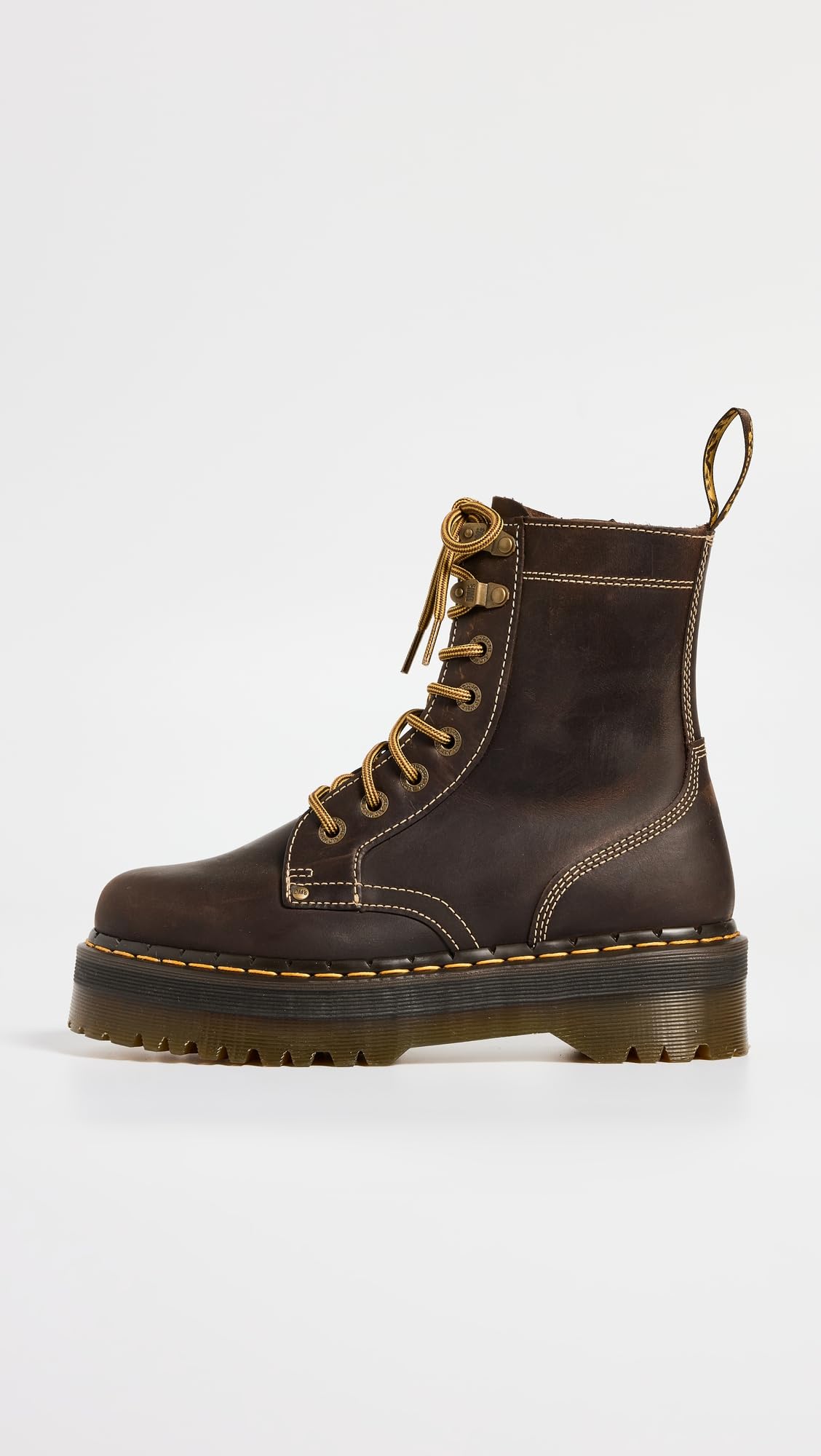 Dr. Martens Unisex Jadon Arc Boots: 7 Women/6 Men Dark Brown